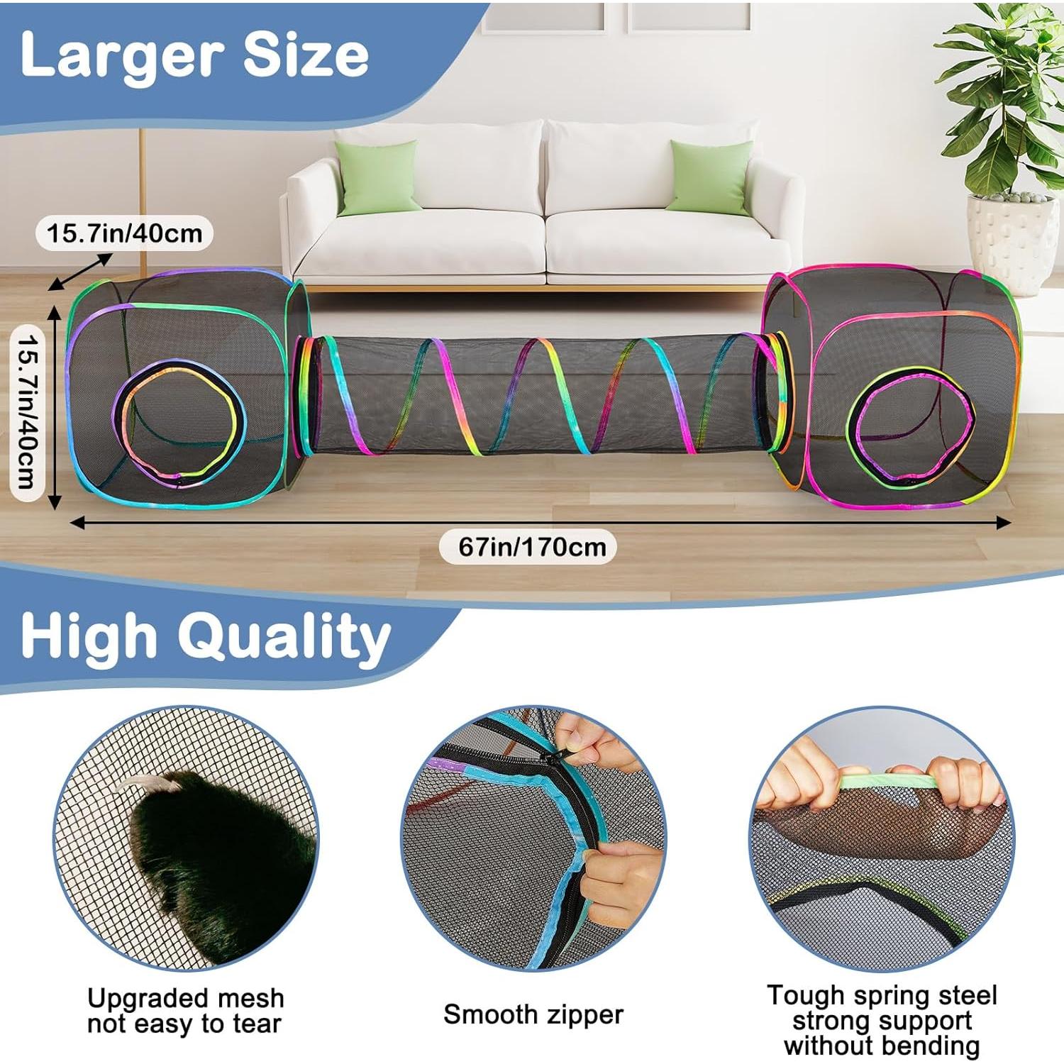 Recinto para Gatos al Aire Libre Unicorn Catcher 3 en 1