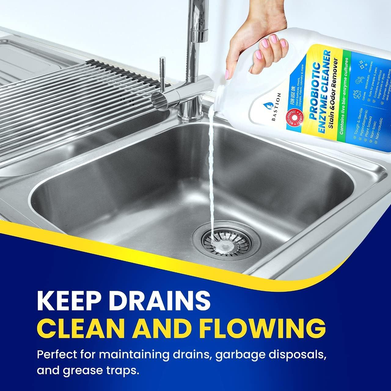 Limpiador Enzimático Probiotico Bastion 128 Oz Pack 4