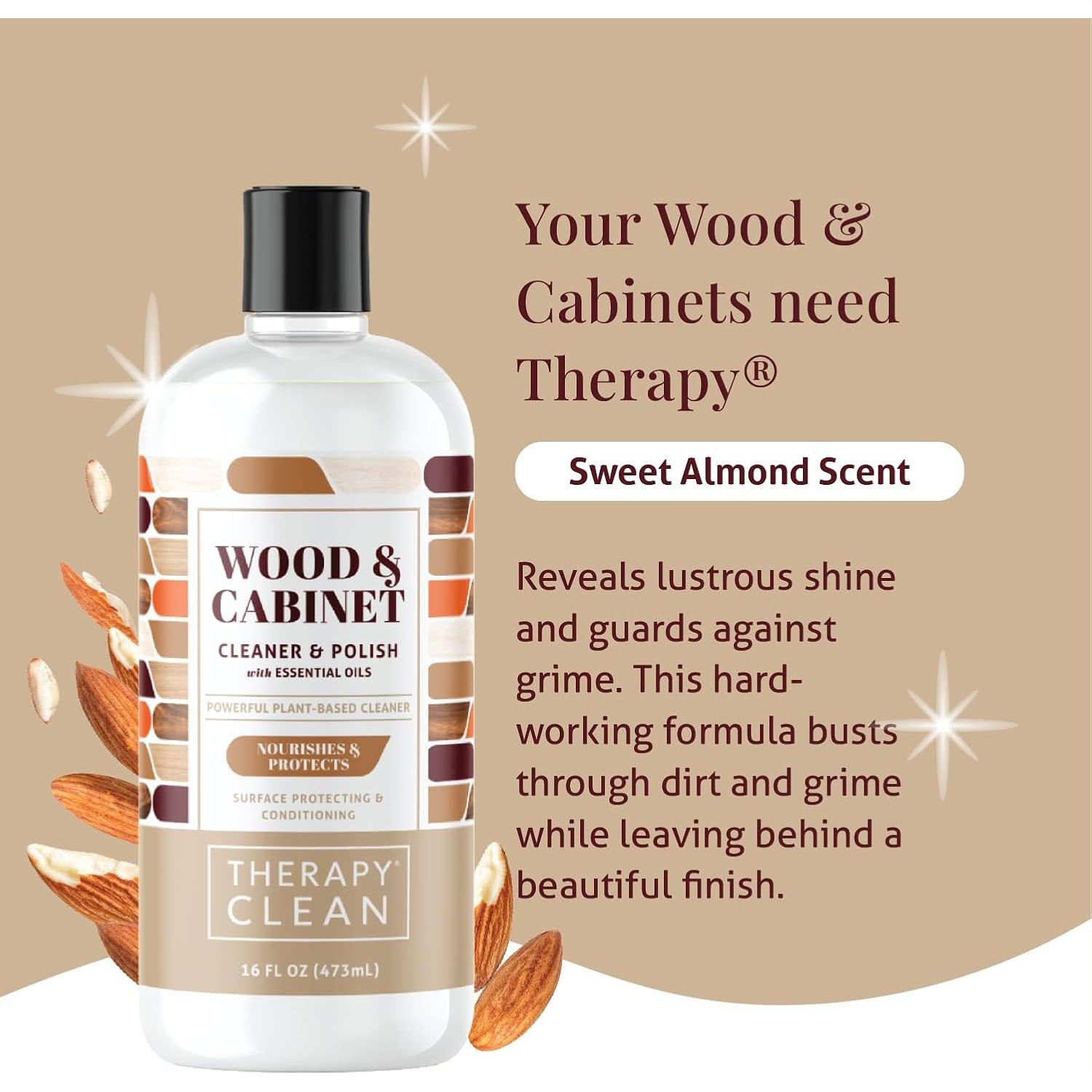 Limpiador y Pulidor de Madera Therapy 2 Paquetes 16 oz