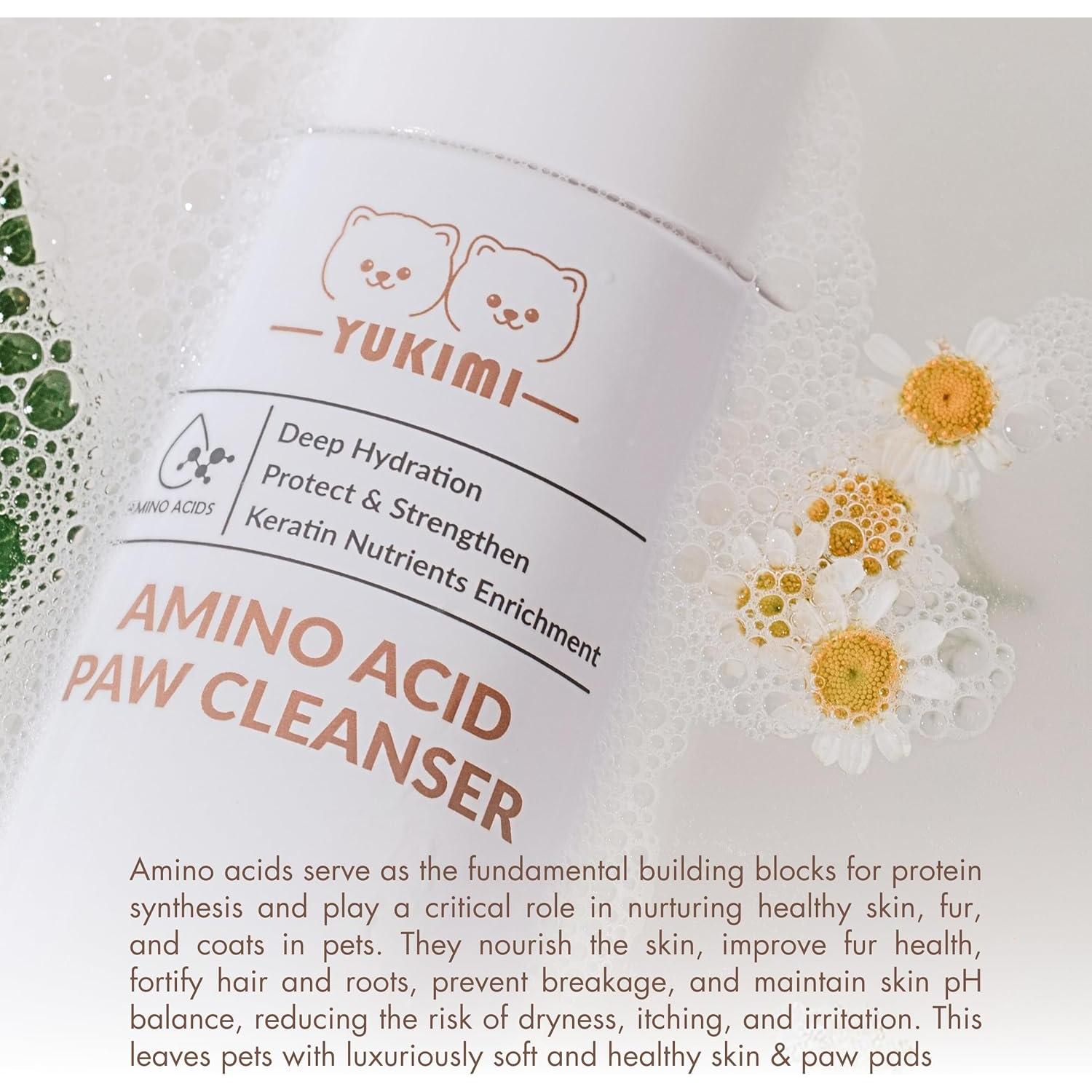 Limpiador de Patas YUKIMI 148 ml Hipoalergénico para Mascotas