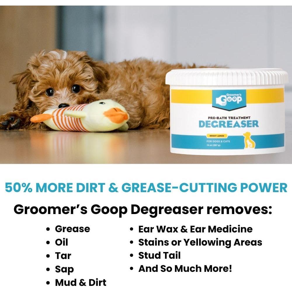 Desengrasante Pre-Baño para Mascotas Groomer's Goop 396g