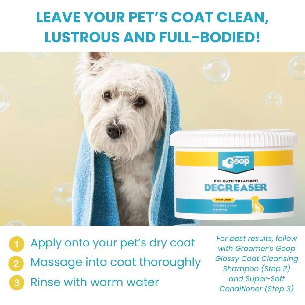 Desengrasante Pre-Baño para Mascotas Groomer's Goop 396g