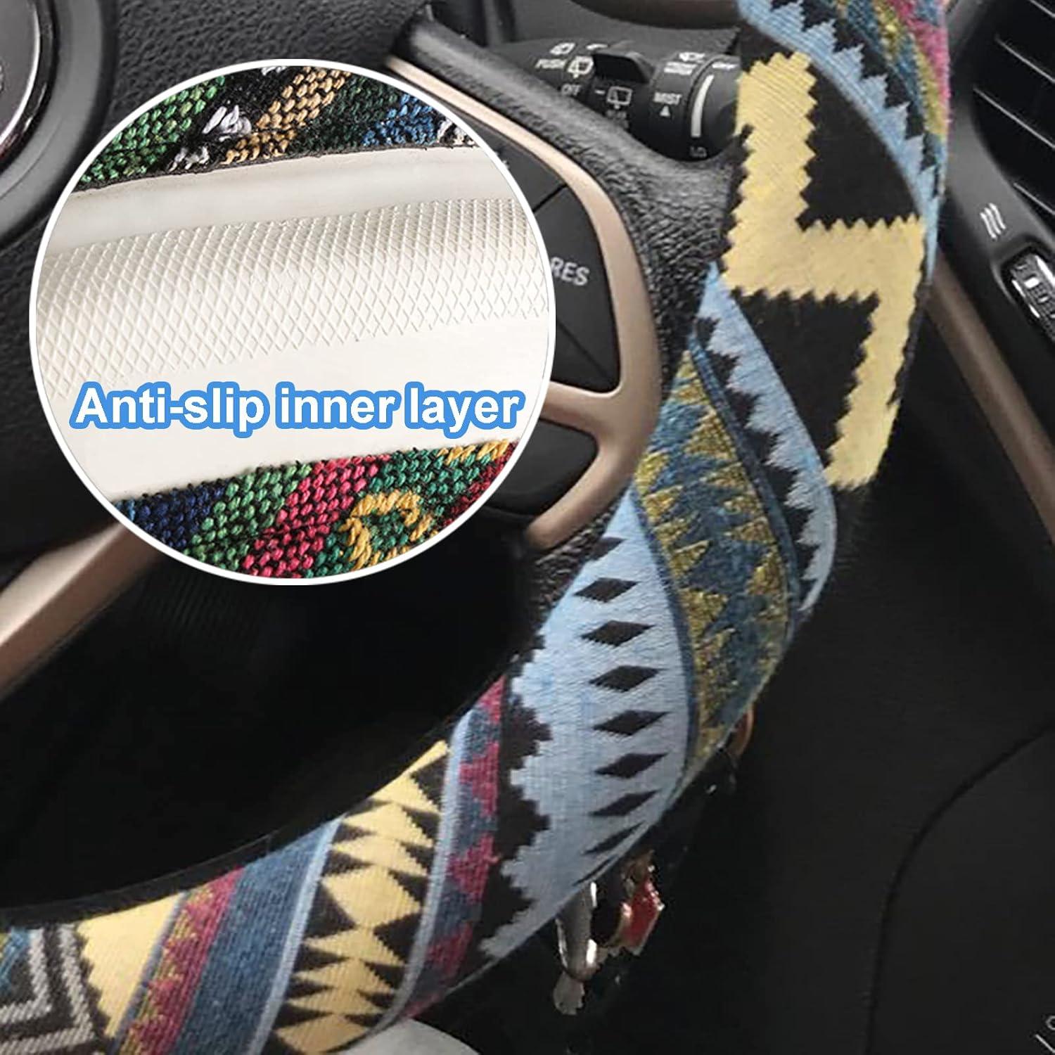 Funda de Volante Étnica Boho CYG&CL Universal 37-39 cm