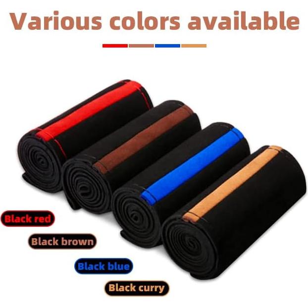 Funda de Volante AUCELI 15 Pulgadas Cuero Microfibra Universal