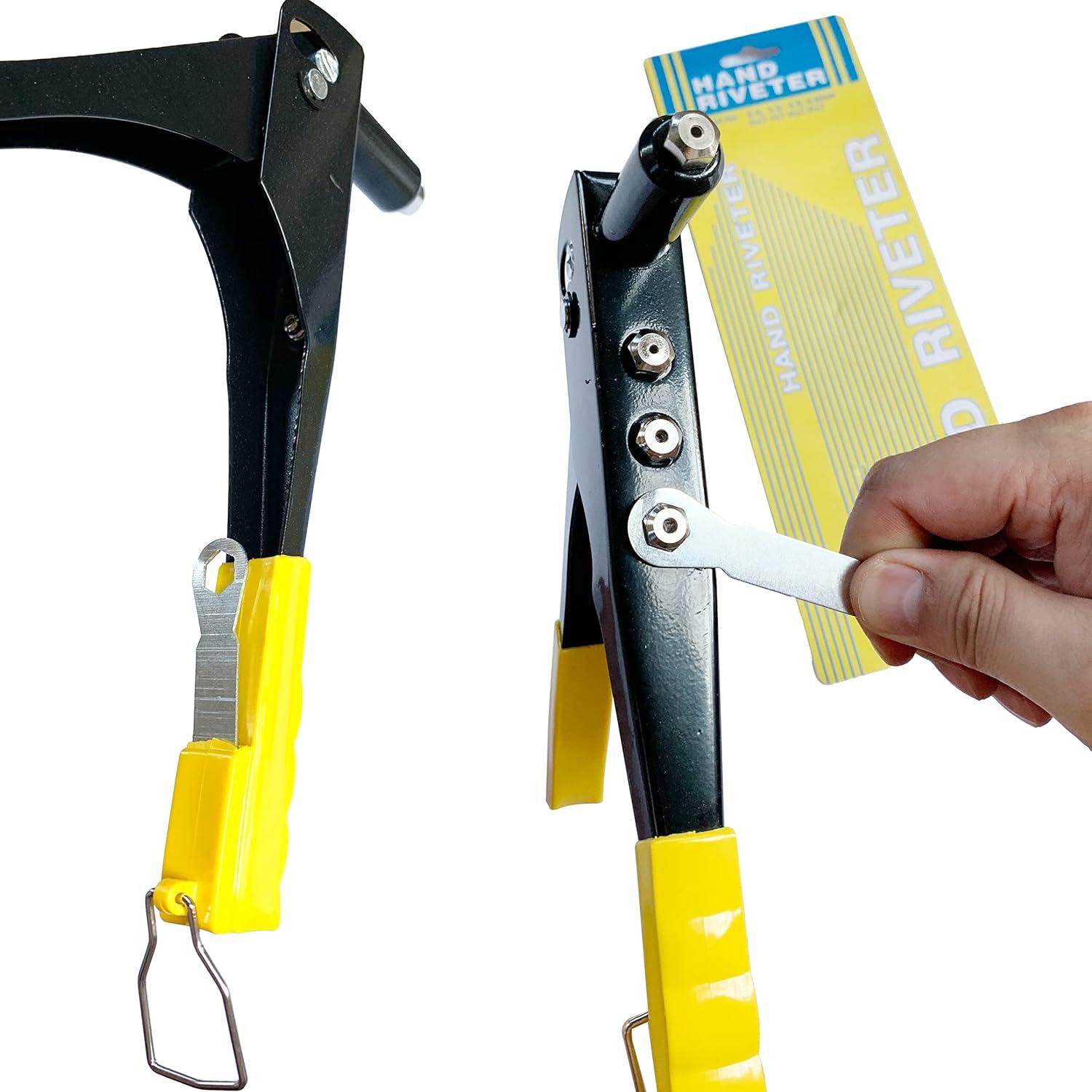 Kit de Remachadora Manual NVAAV con 18 Remaches Impermeables