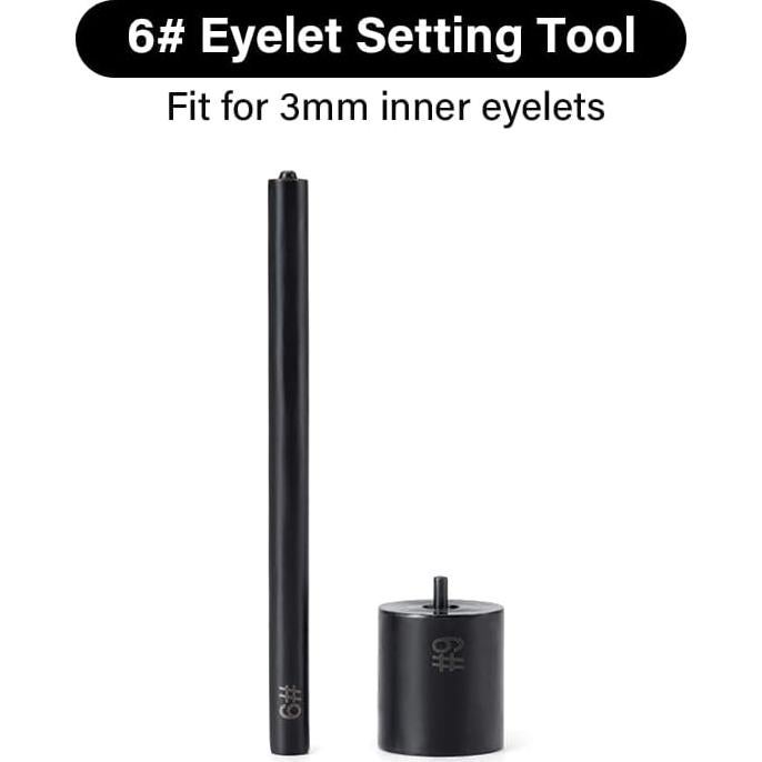 Herramienta de Instalación de Ojetes WUTA 3mm - Kit de Acero