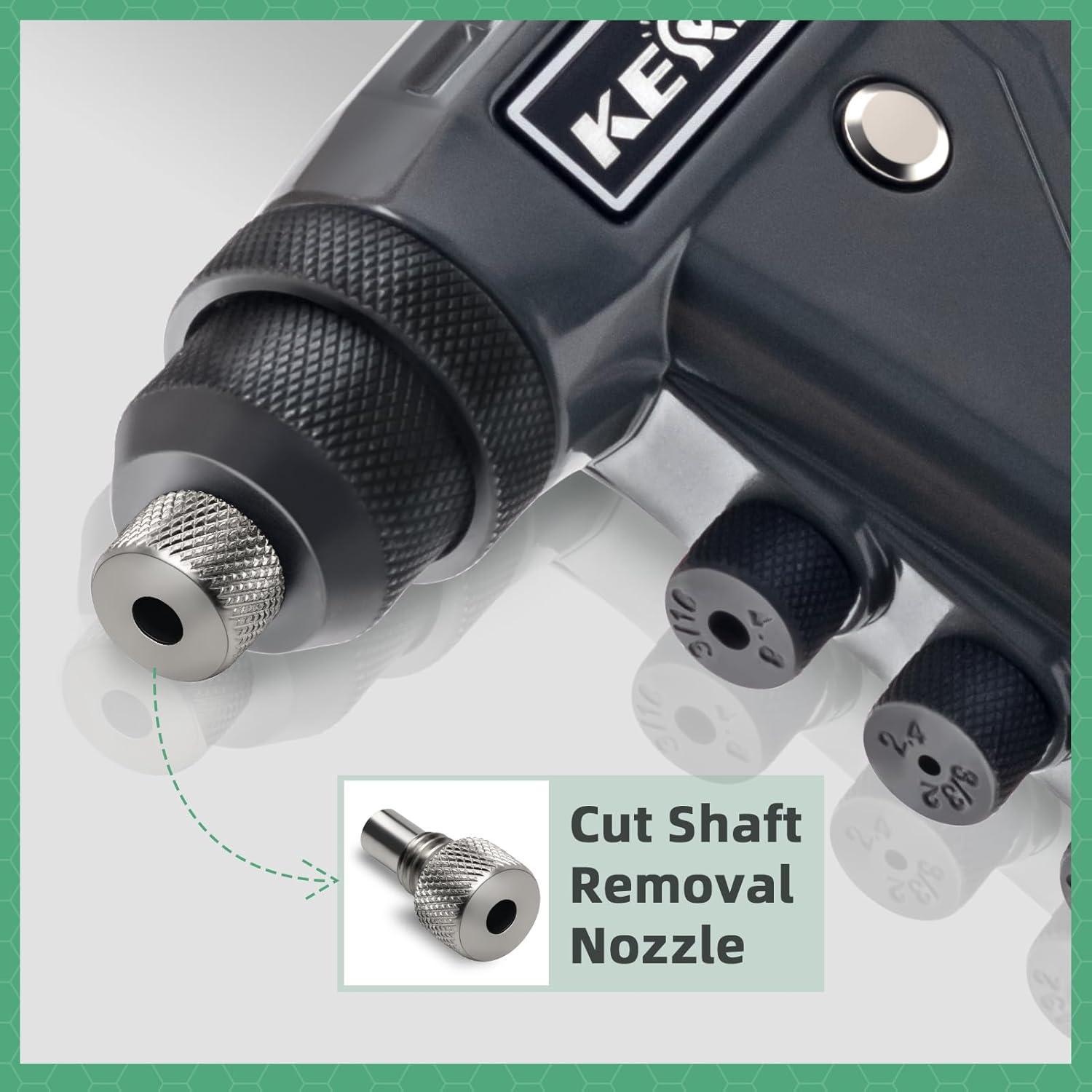 Pistola de Remaches Kerry R-9, Manual, 200 Remaches, 4 Cabezas