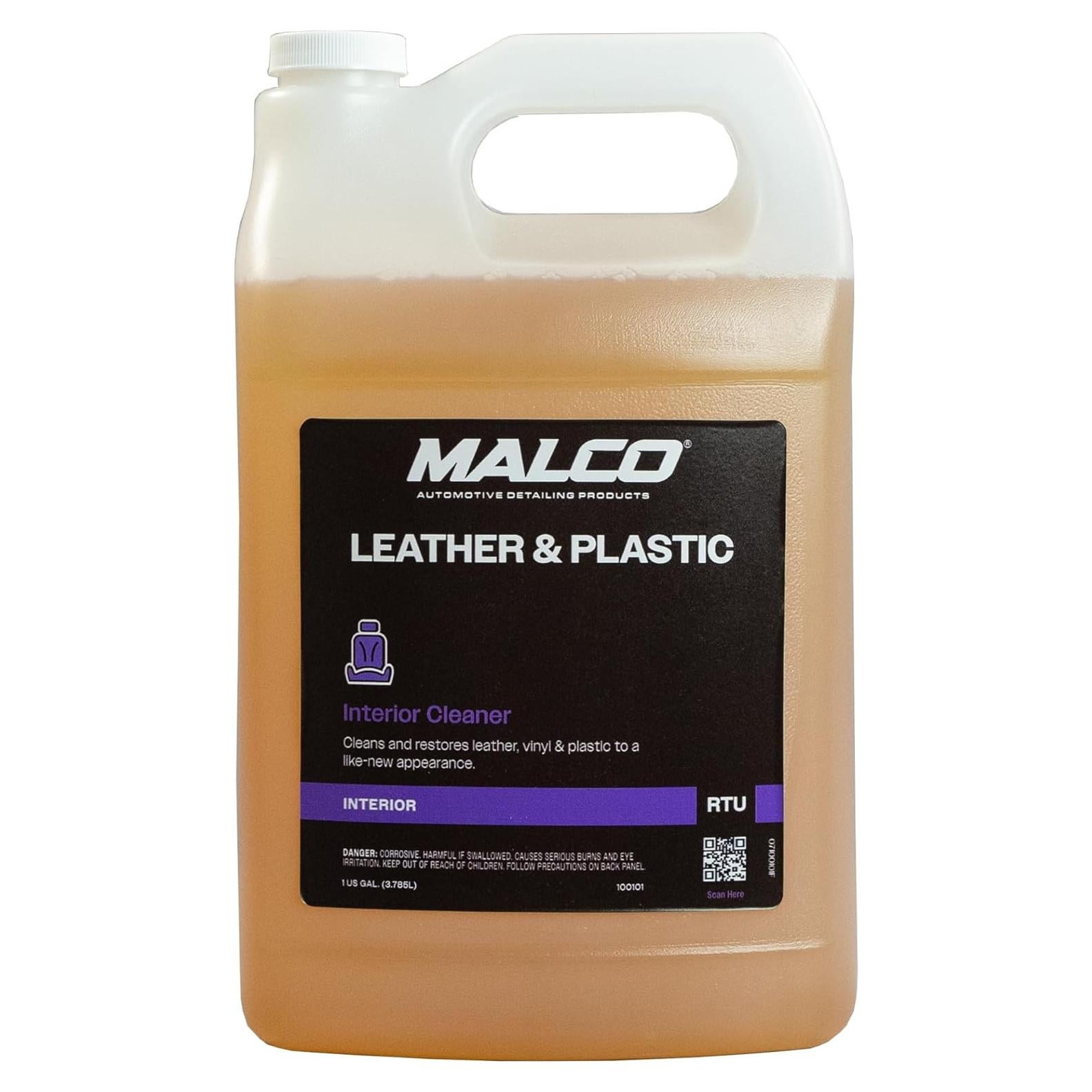 Limpiador de Cuero y Plástico Malco 128 Onzas Líquidas
