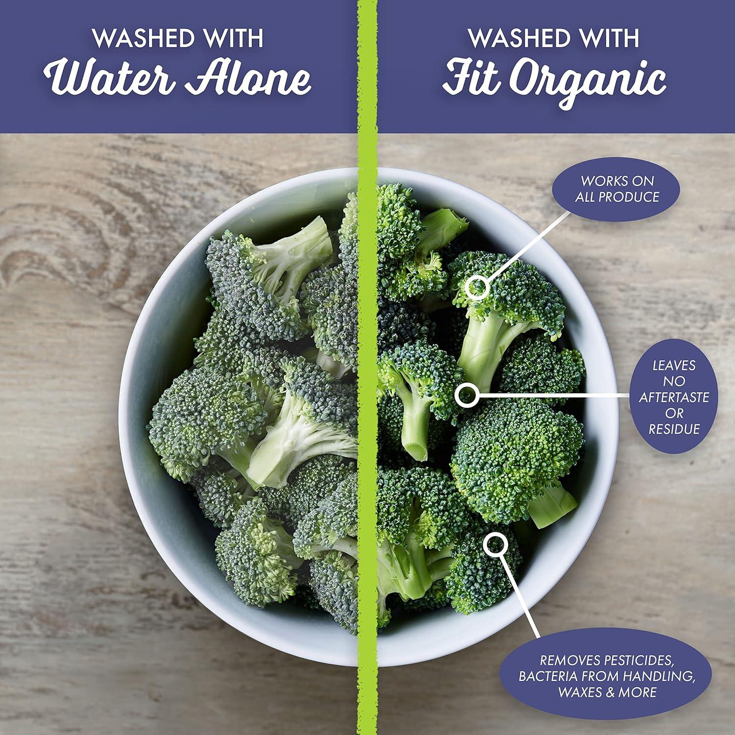 Fit Organic Lavado de Frutas y Verduras 0.95 L Orgánico Kosher