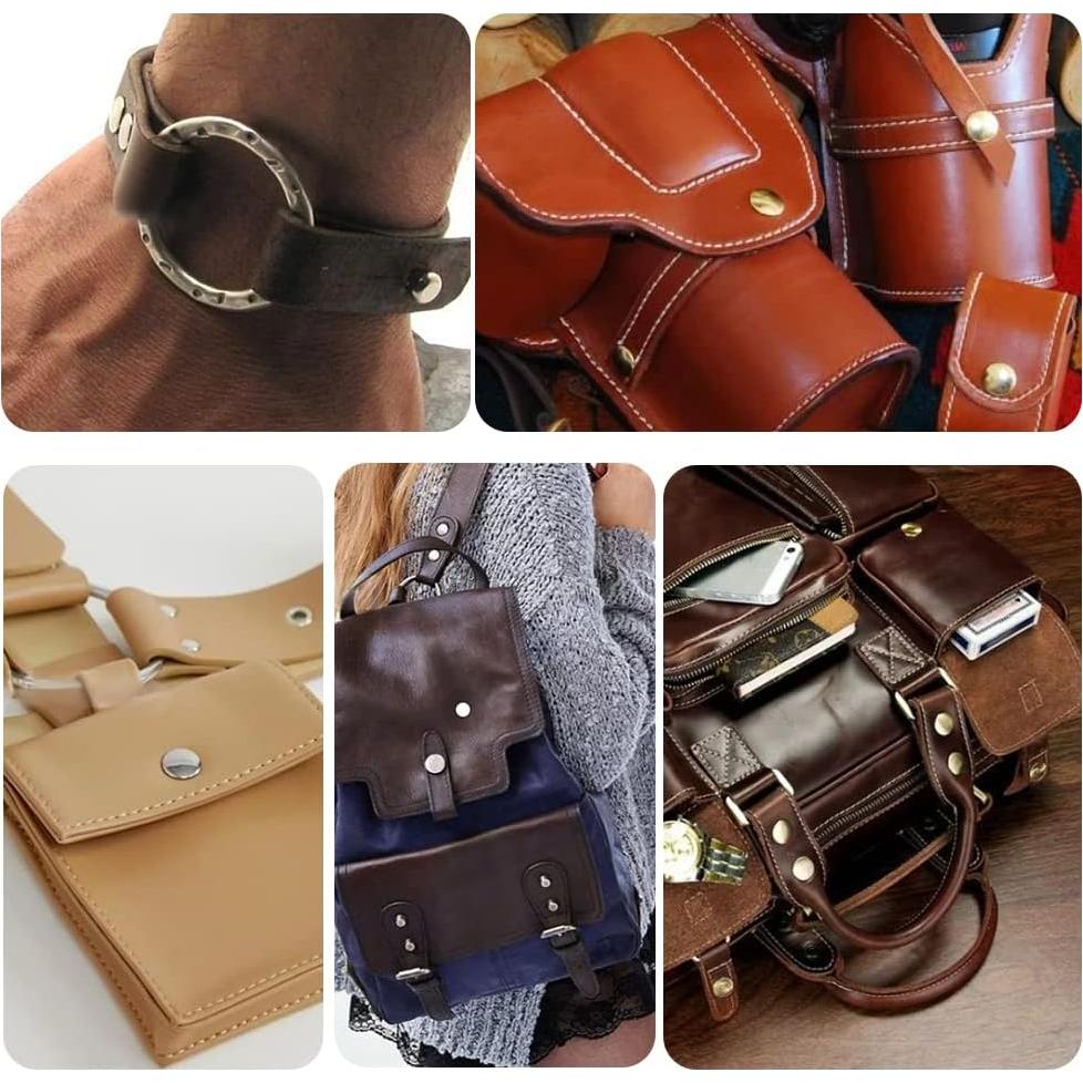 Kit de Remaches y Botones a Presión Yizzvb 320 Piezas