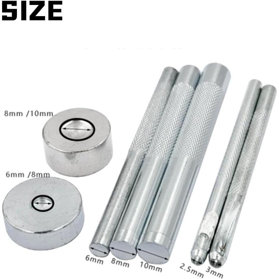 Herramienta de Fijación de Remaches de Metal uvbws 6mm 8mm 10mm