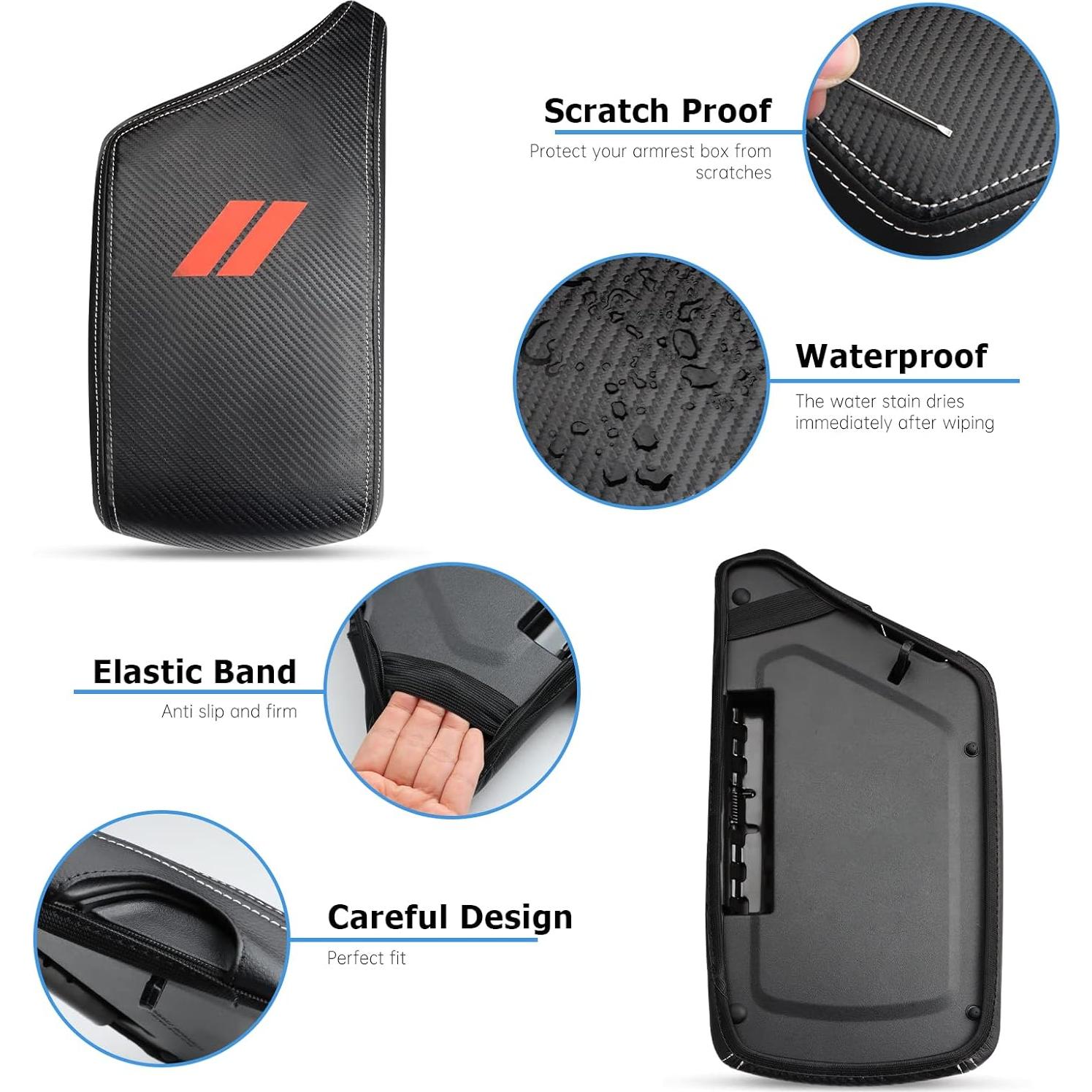 Cubierta de Consola INTGET para Dodge Challenger 2015-2023