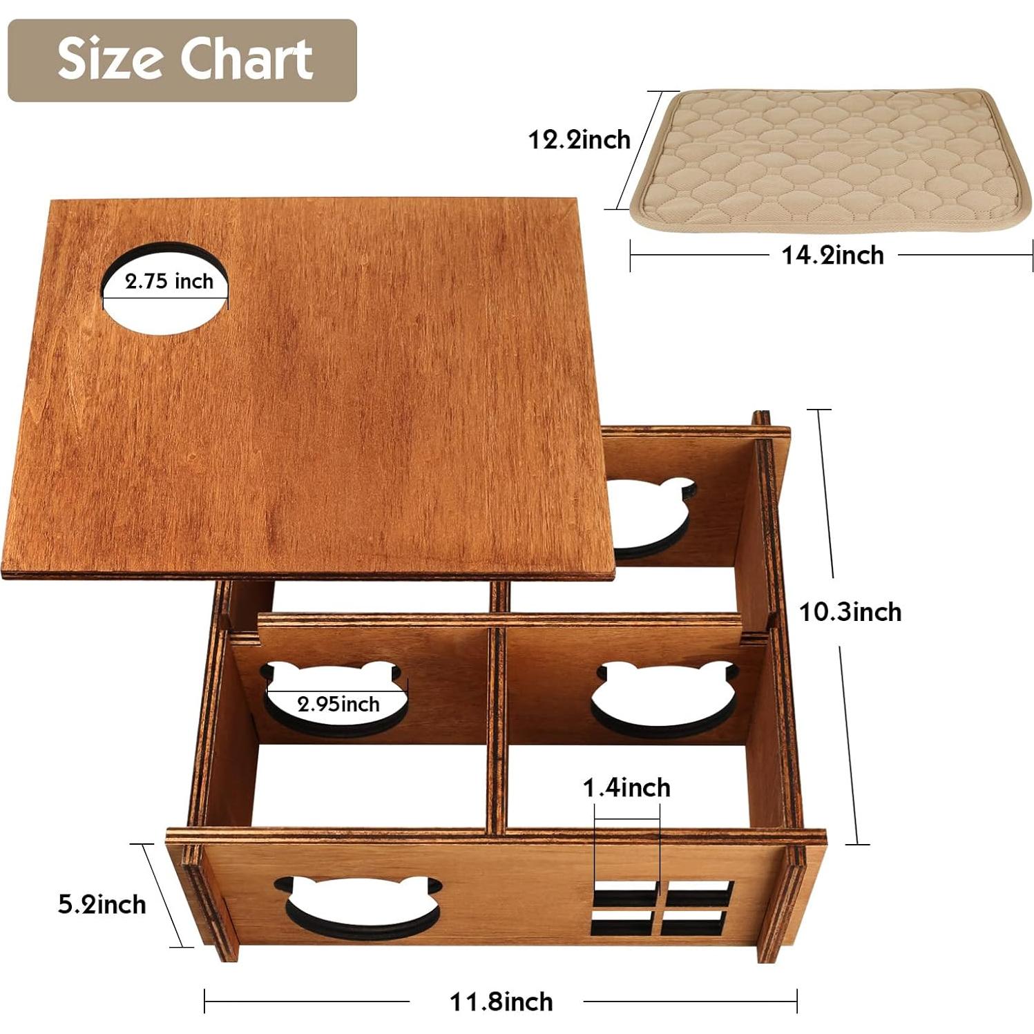 Escondite Laberinto Multi Cámara WHEARTED para Hámster 30cm