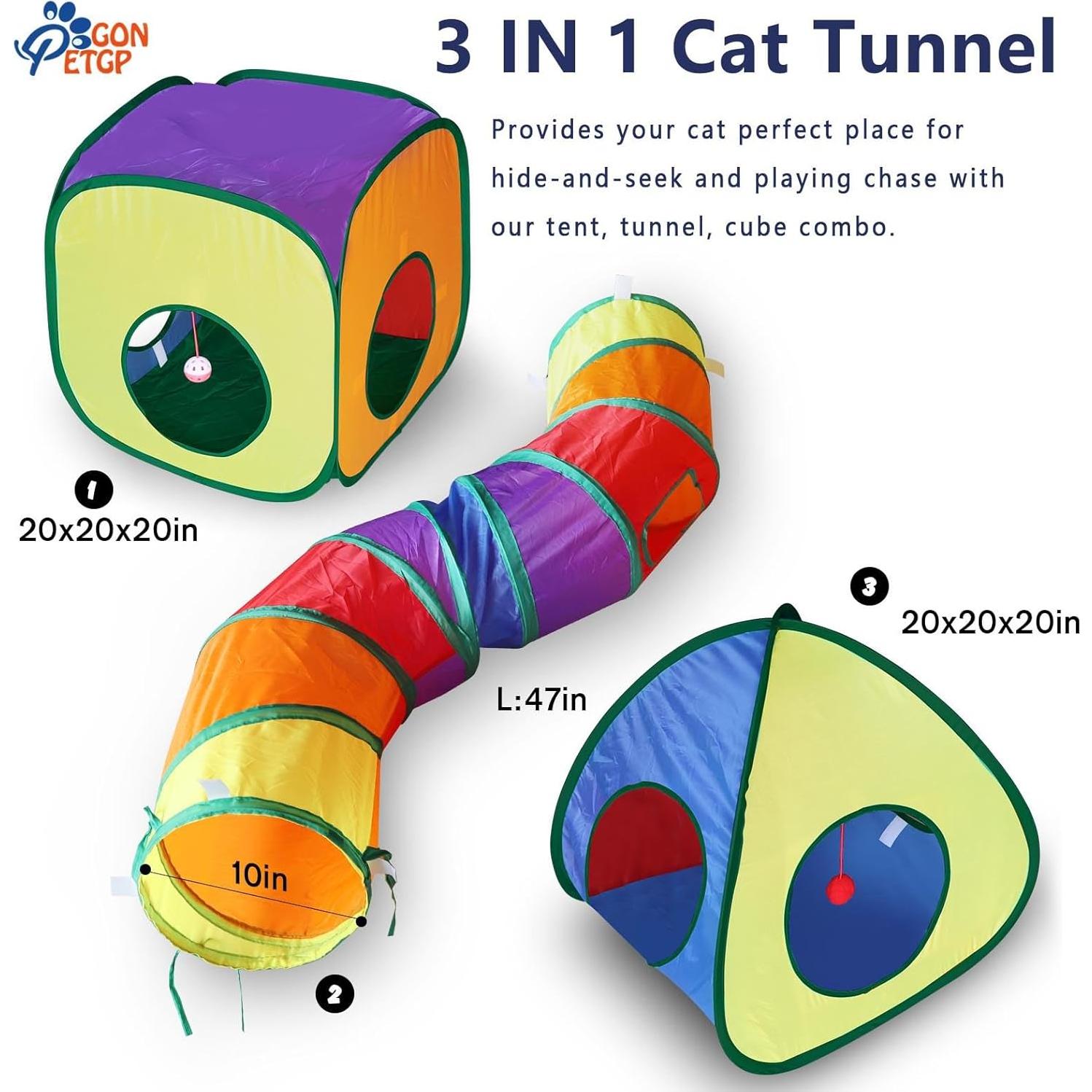 Conjunto de Juguetes para Gatos GONPETGP - 23 Piezas Interactivas