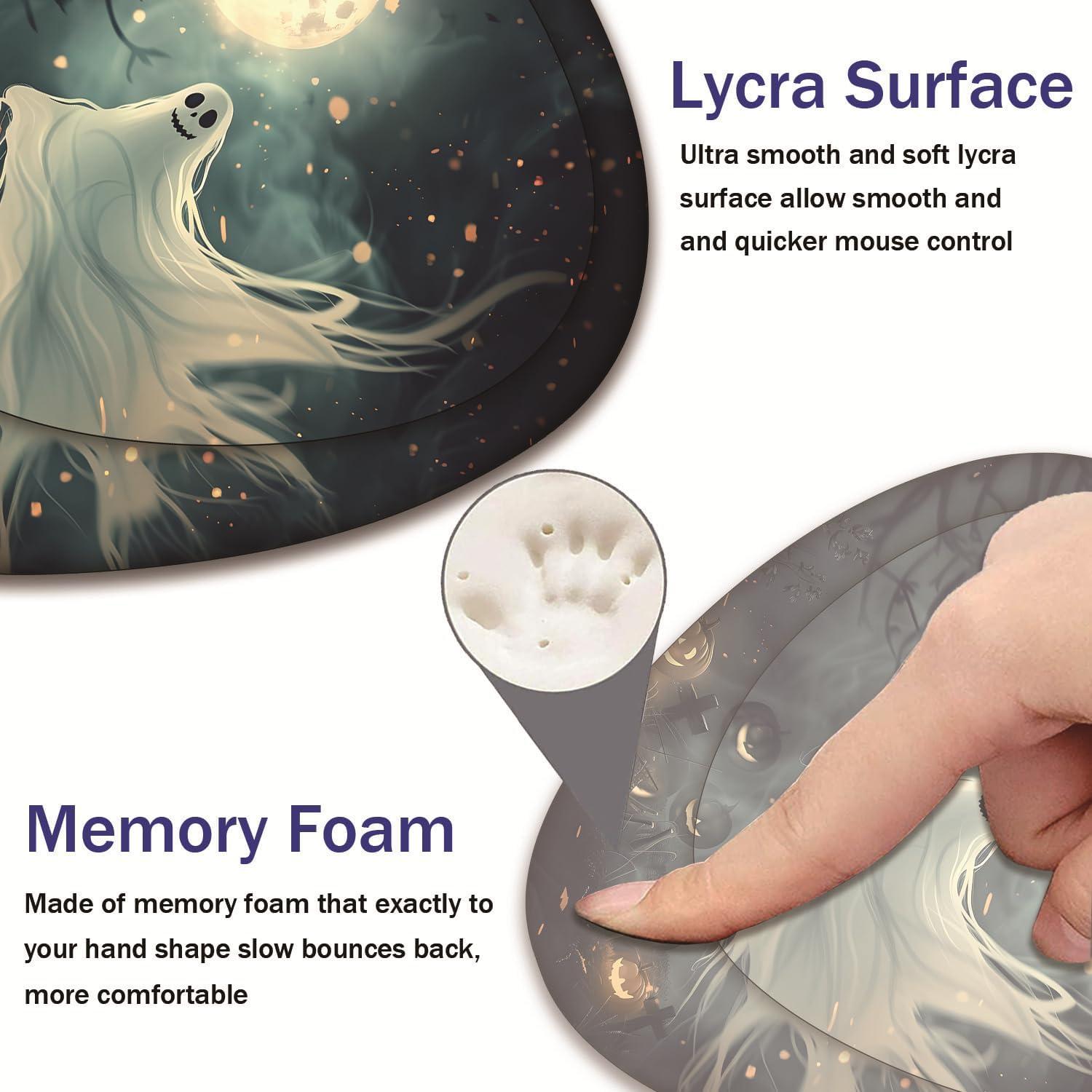 Alfombrilla de Ratón Ergonómica VSHSEEOM con Reposamuñecas de Gel