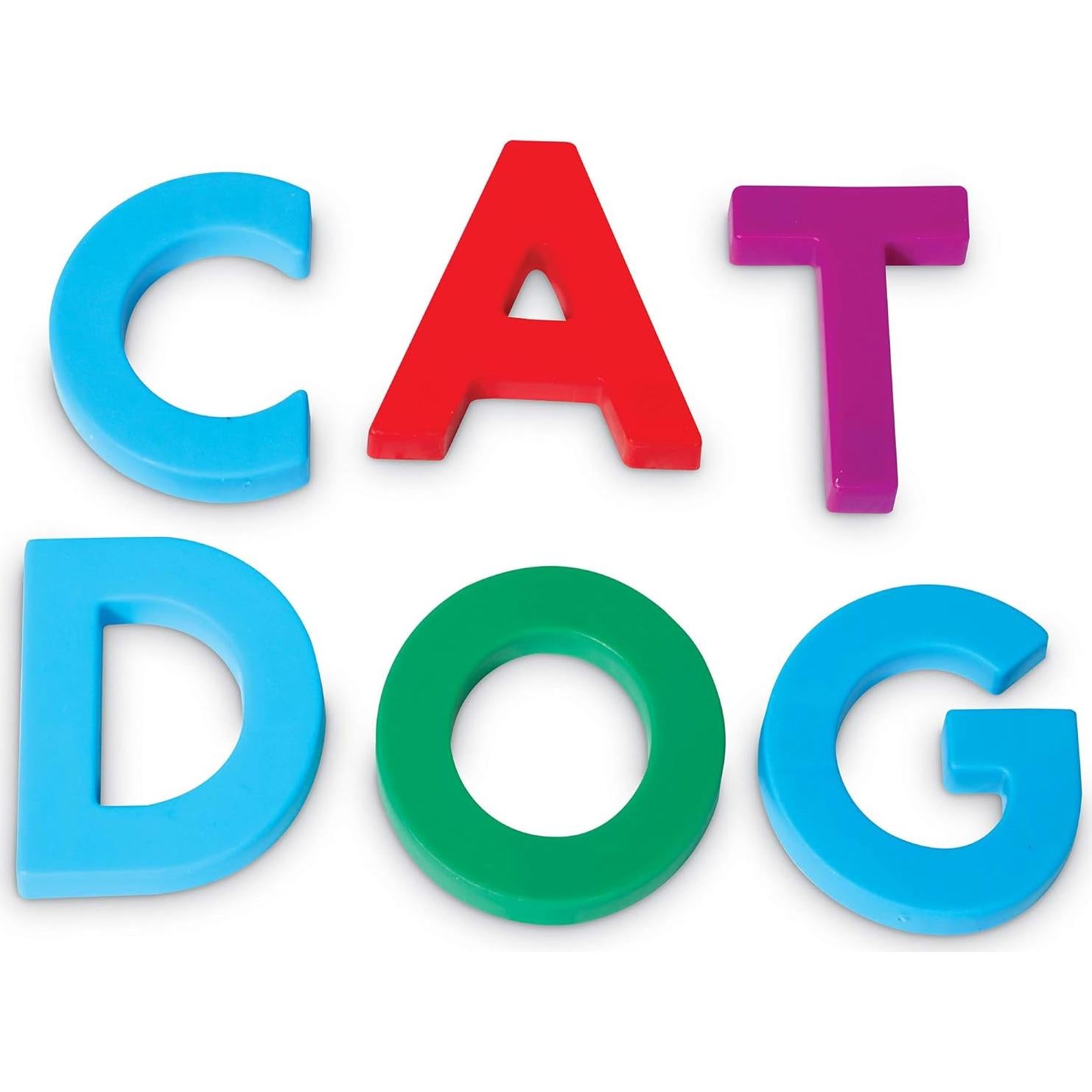 Letras Magnéticas Jumbo Recursos de Aprendizaje - 40 Piezas