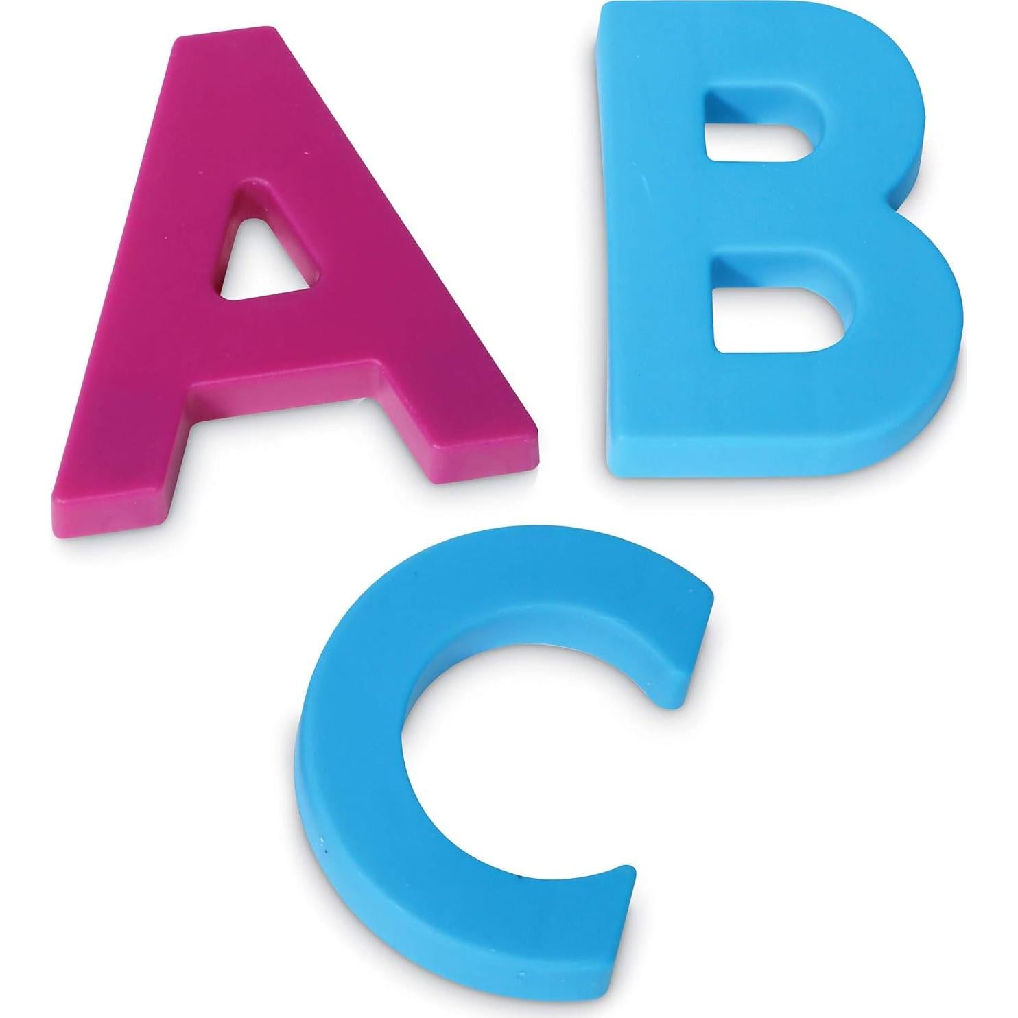 Letras Magnéticas Jumbo Recursos de Aprendizaje - 40 Piezas