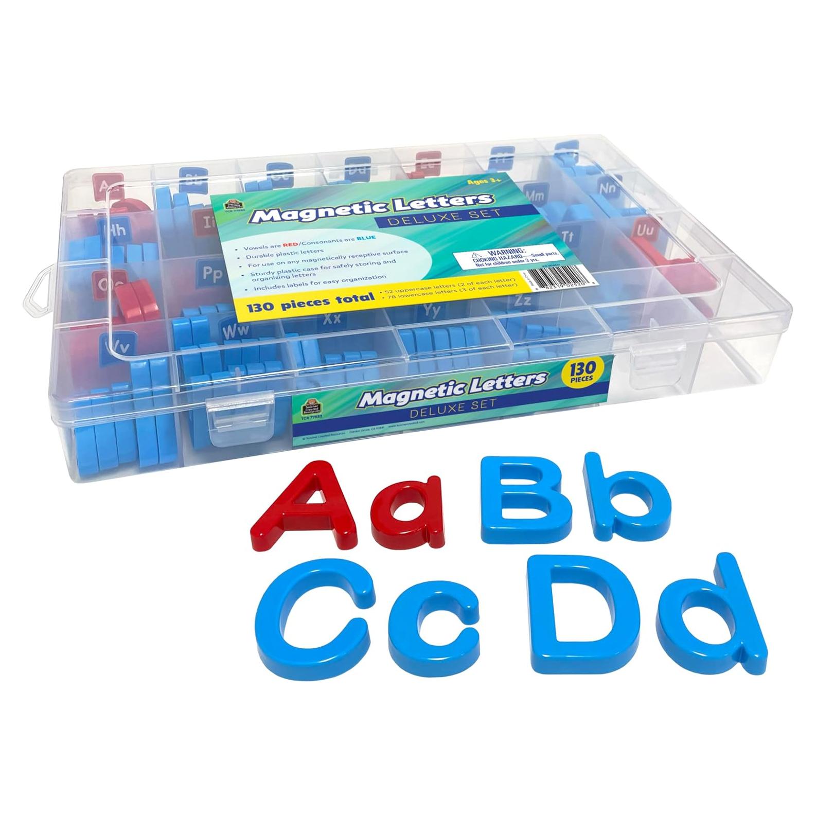 Juego de Letras Magnéticas Teacher Created Resources 130 Piezas