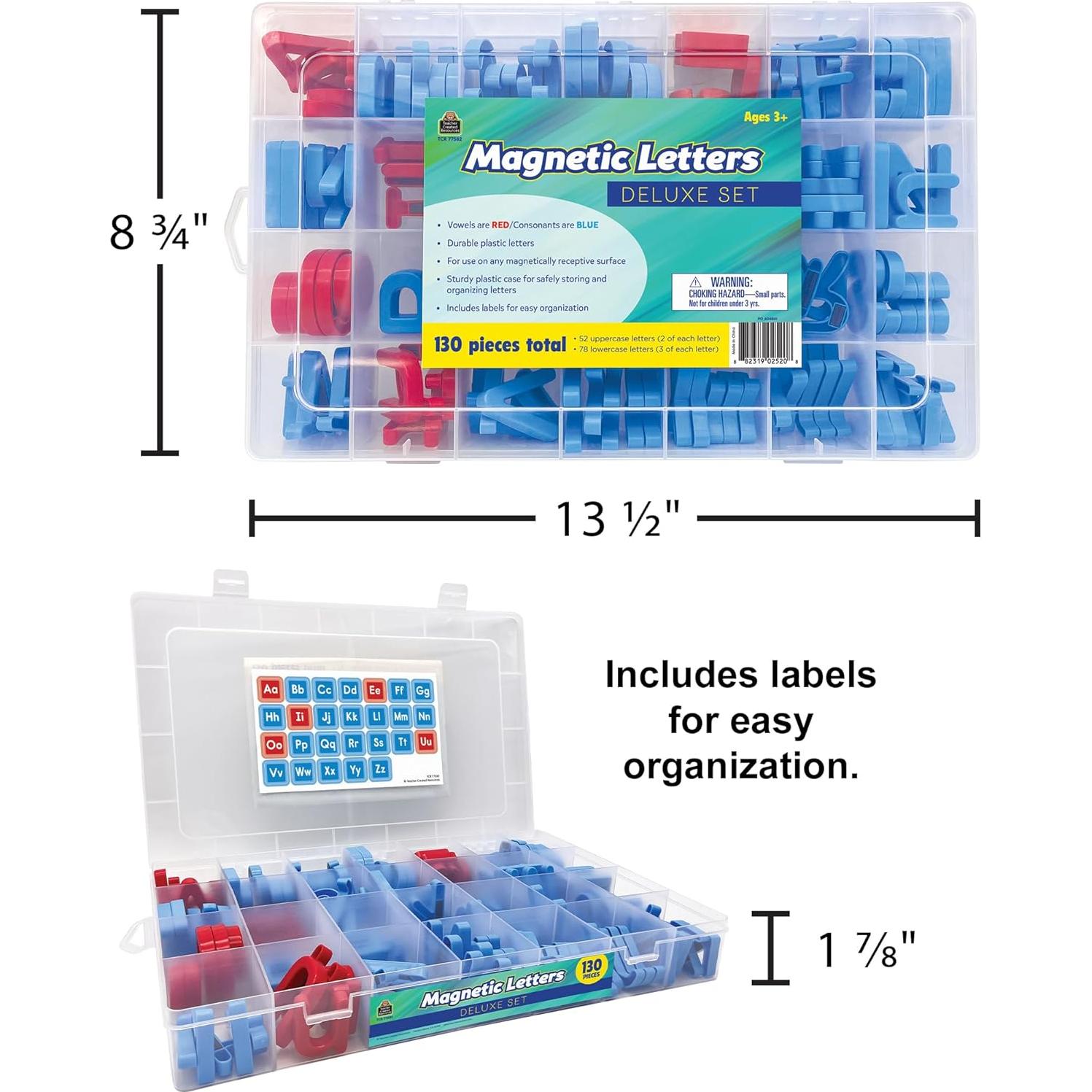 Juego de Letras Magnéticas Teacher Created Resources 130 Piezas