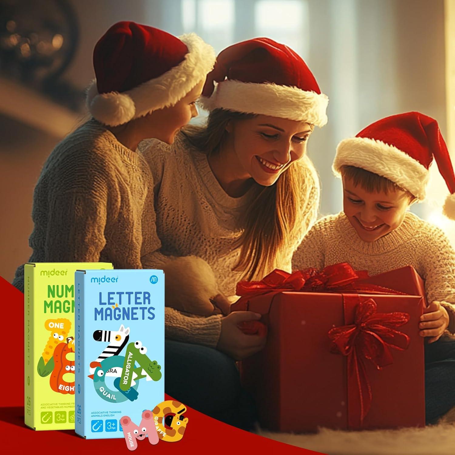 Letras Magnéticas Grandes Mideer - Imán ABC para Niños