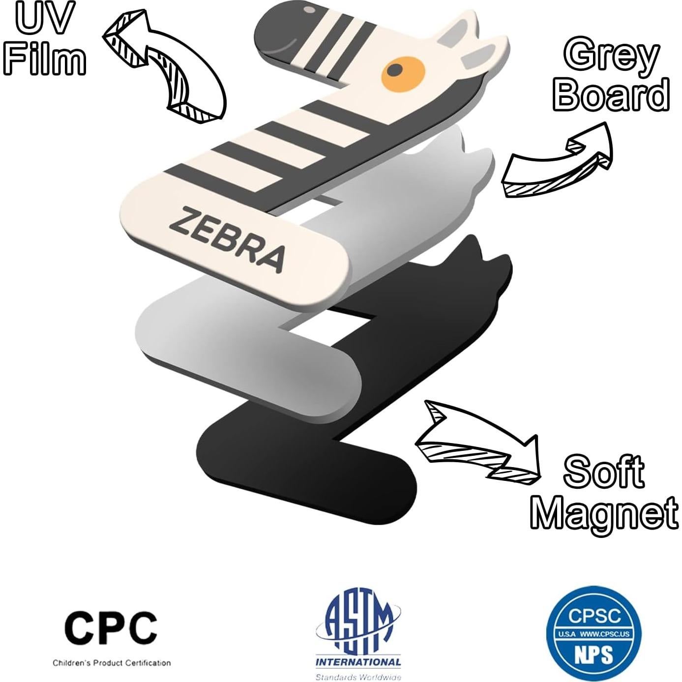 Letras Magnéticas Grandes Mideer - Imán ABC para Niños
