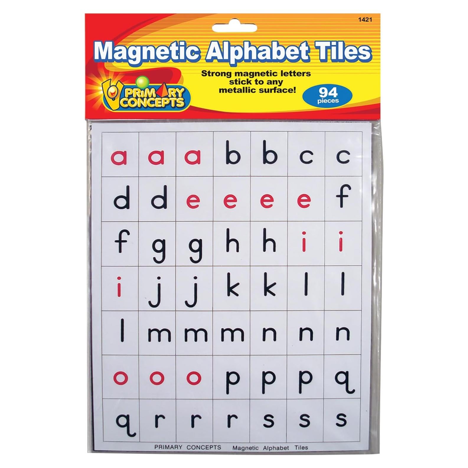 Azulejos Magnéticos del Alfabeto Conceptos Primarios K-3