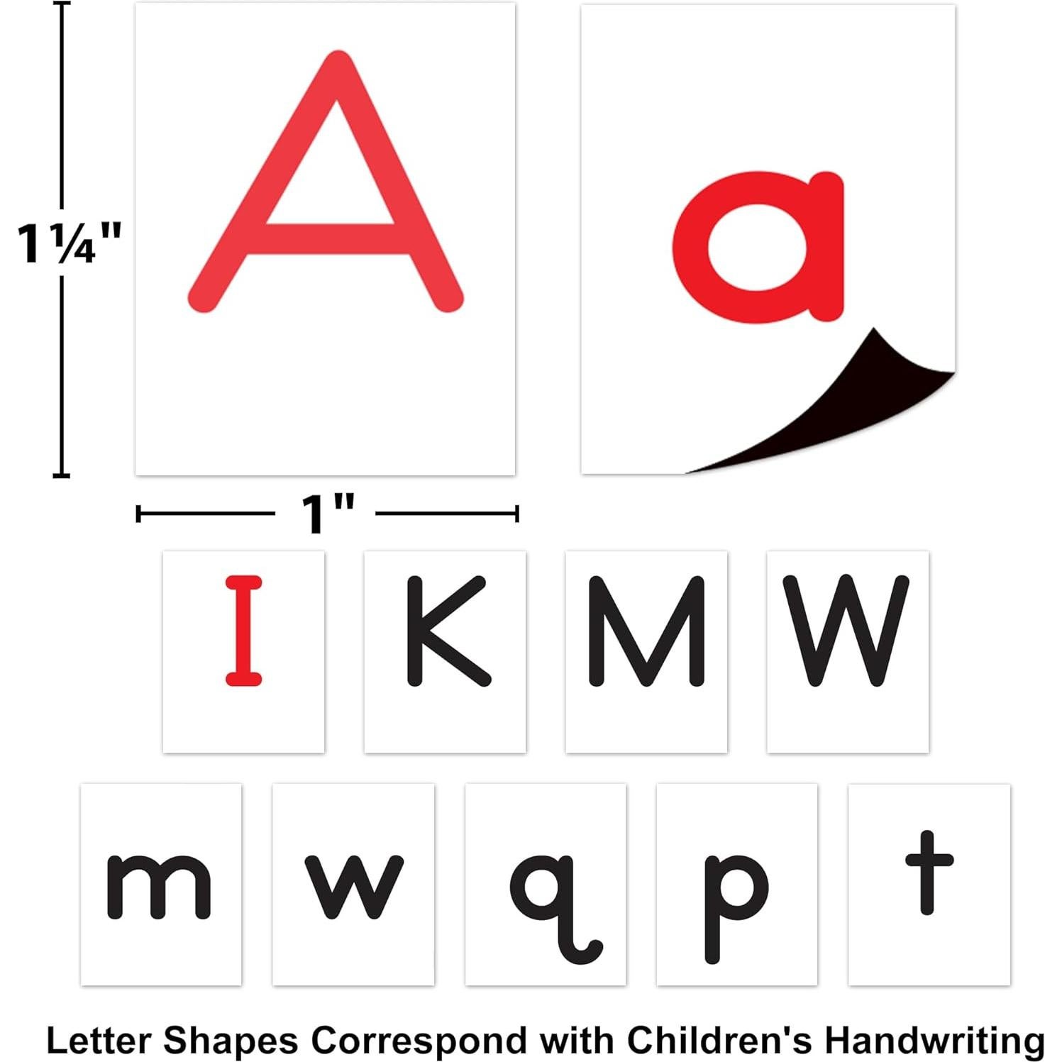 Azulejos Magnéticos del Alfabeto Conceptos Primarios K-3