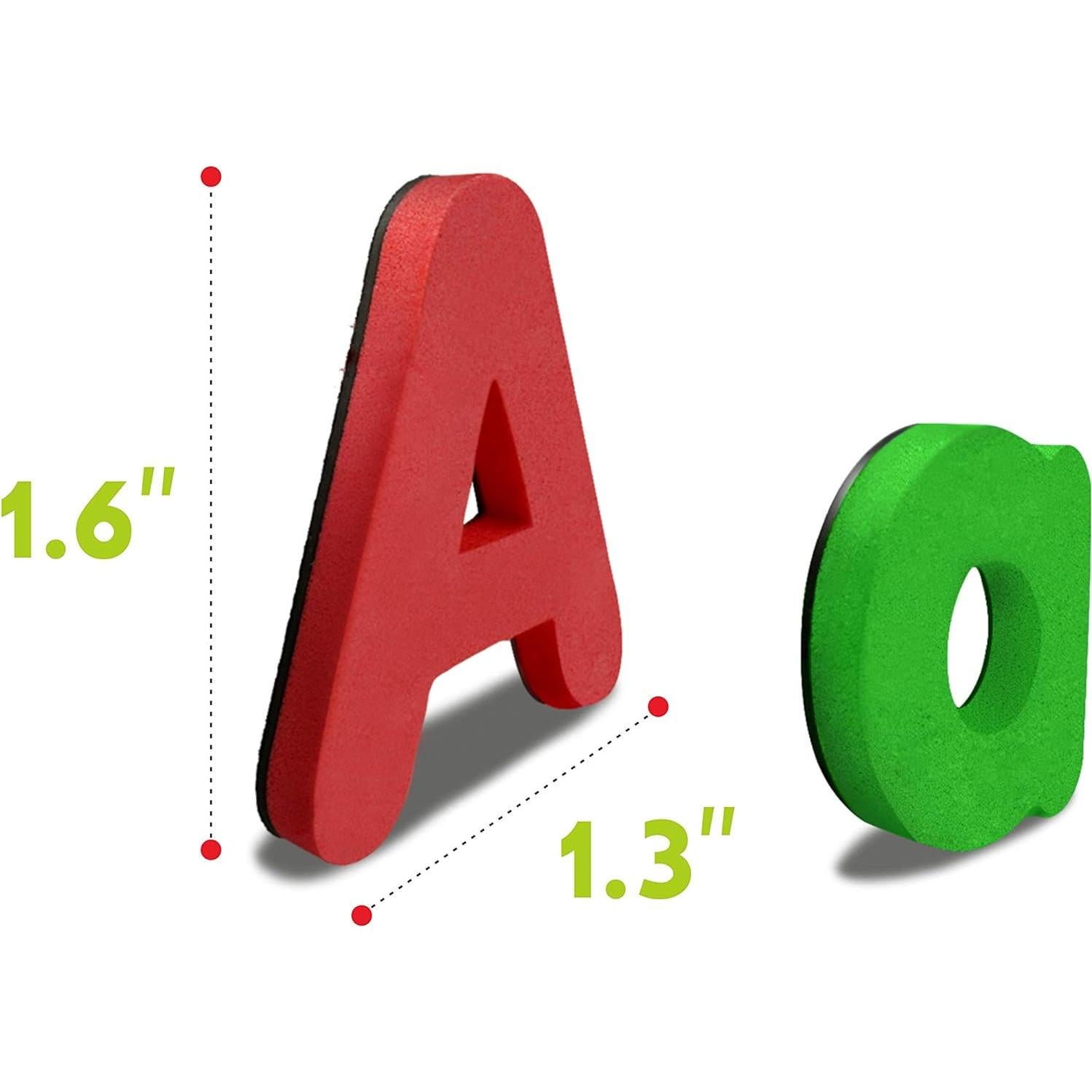 SpriteGru 123 Piezas Letras y Números Magnéticos para Niños