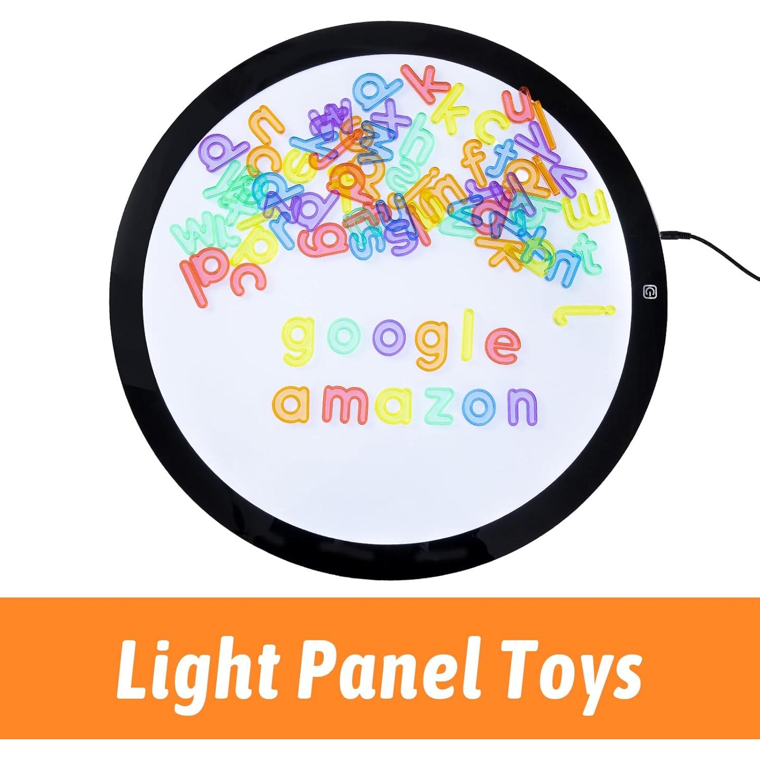 78 Piezas Letras de Plástico PreTrans para Niños - Alfabeto en Minúsculas