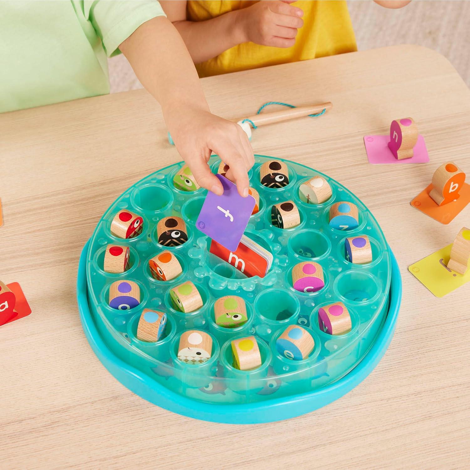 Juego de Pesca Magnético Battat Education - Aprendizaje Letras y Colores