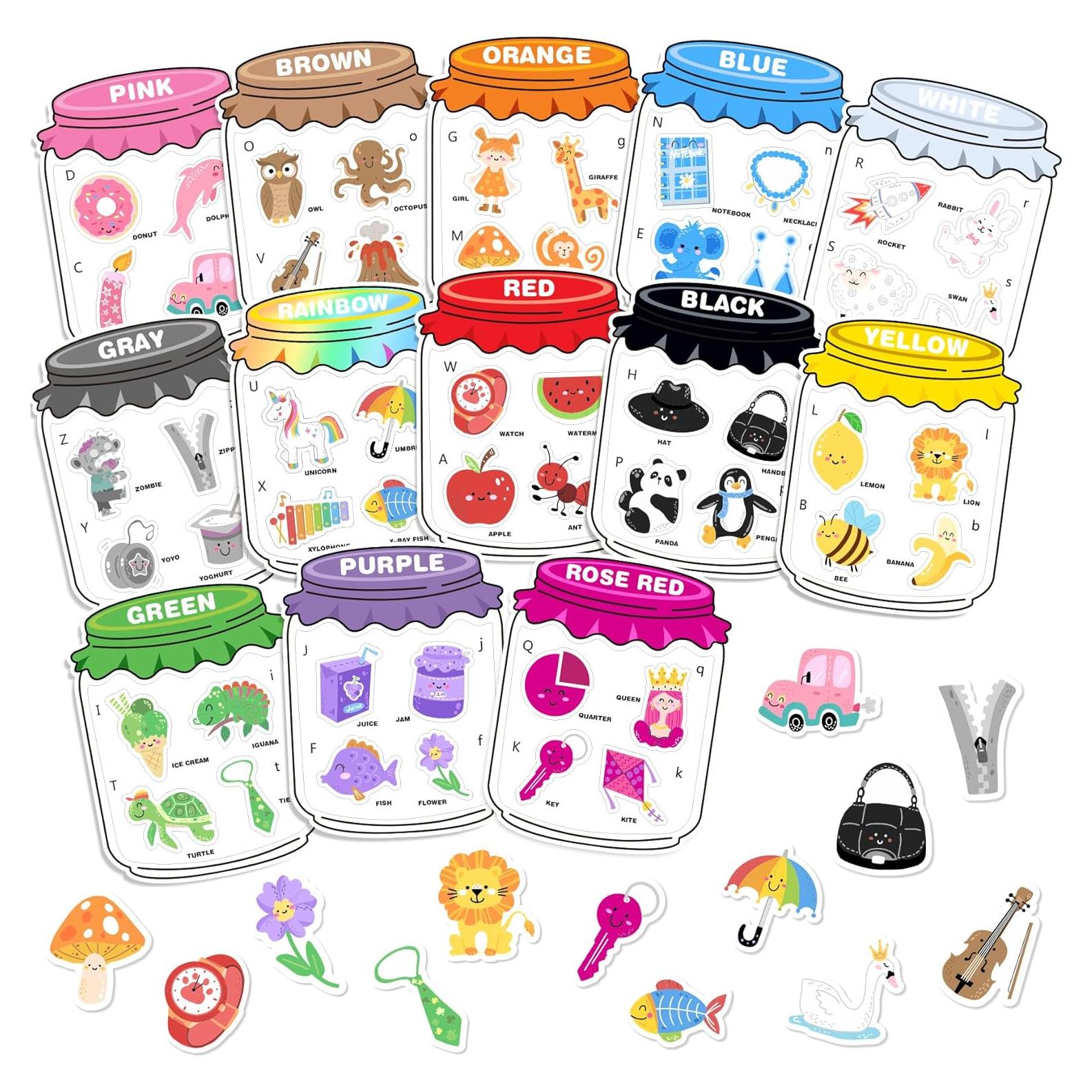 Juego de Clasificación de Colores Magnéticos Creatoy - 13 Colores