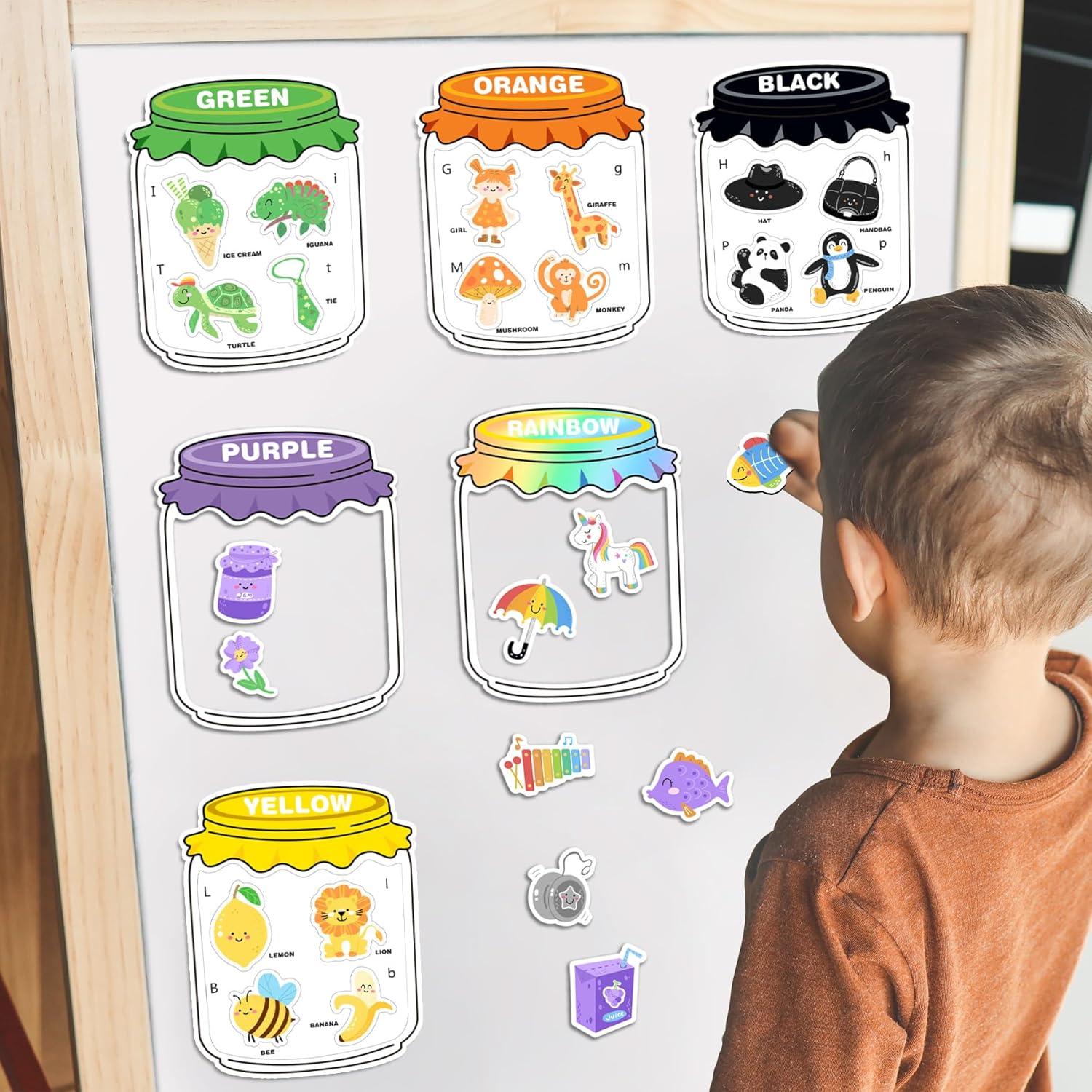 Juego de Clasificación de Colores Magnéticos Creatoy - 13 Colores