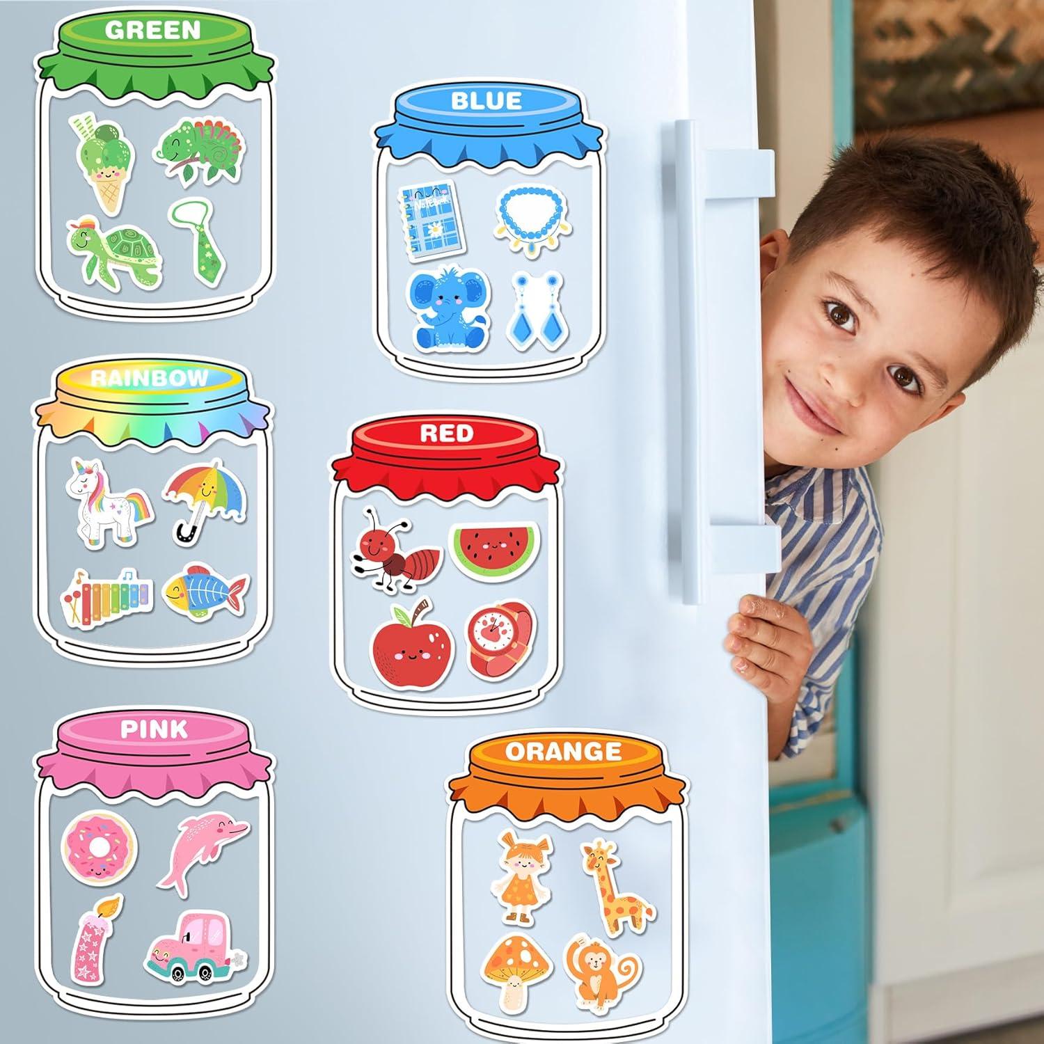 Juego de Clasificación de Colores Magnéticos Creatoy - 13 Colores