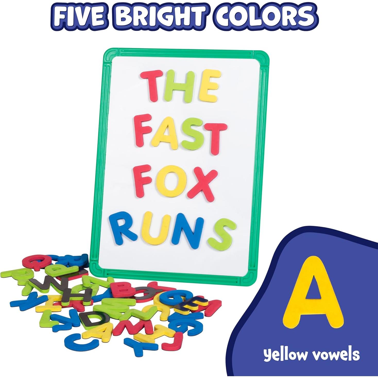 Alfabeto Magnético Mayúsculas Learning Advantage - 52 Letras