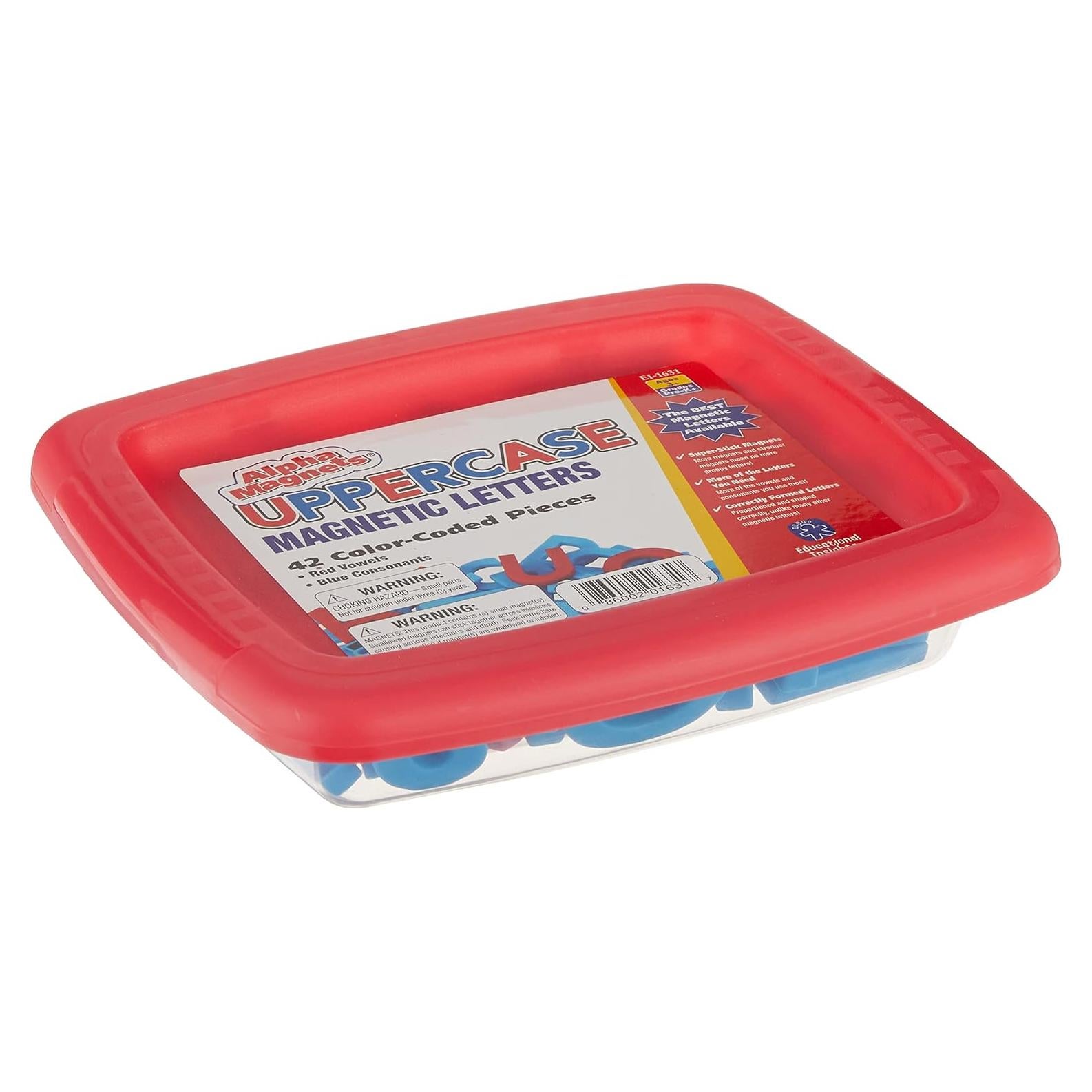 Imanes de Letras Mayúsculas Educational Insights - 42 Piezas