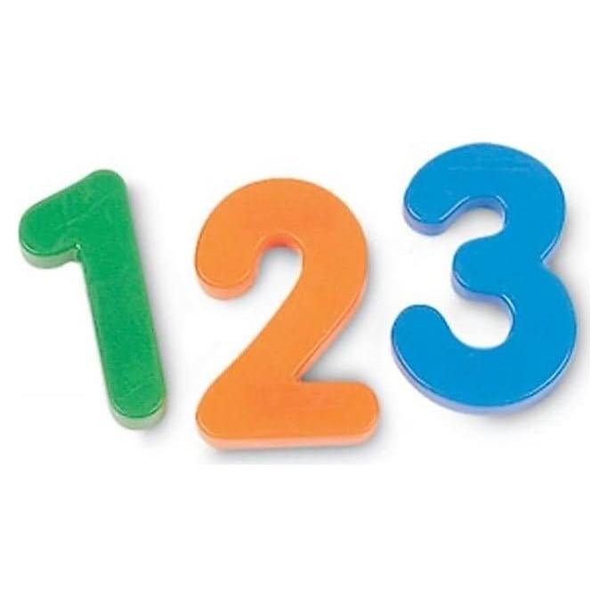 Números Magnéticos Jumbo Recursos de Aprendizaje - Set 36 Piezas