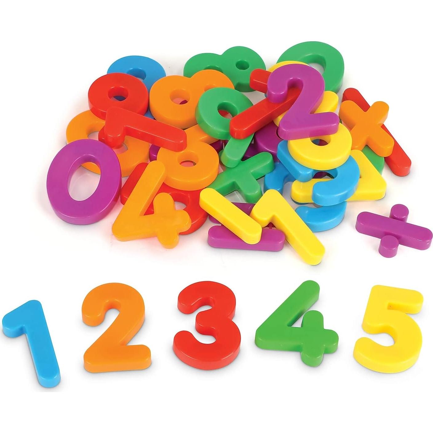 Números Magnéticos Jumbo Recursos de Aprendizaje - Set 36 Piezas