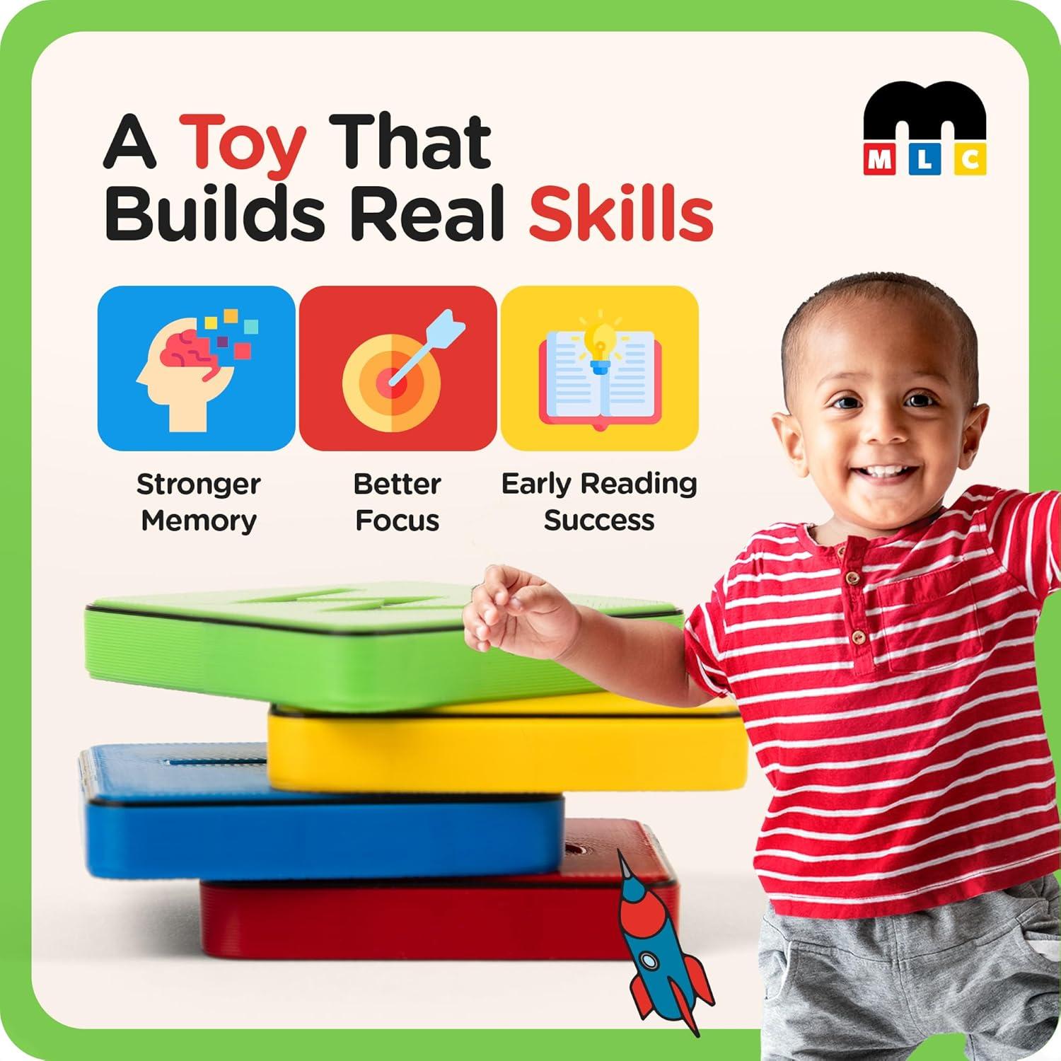 Letras Magnéticas en Minúsculas Teaching Tiles - Juego Educativo