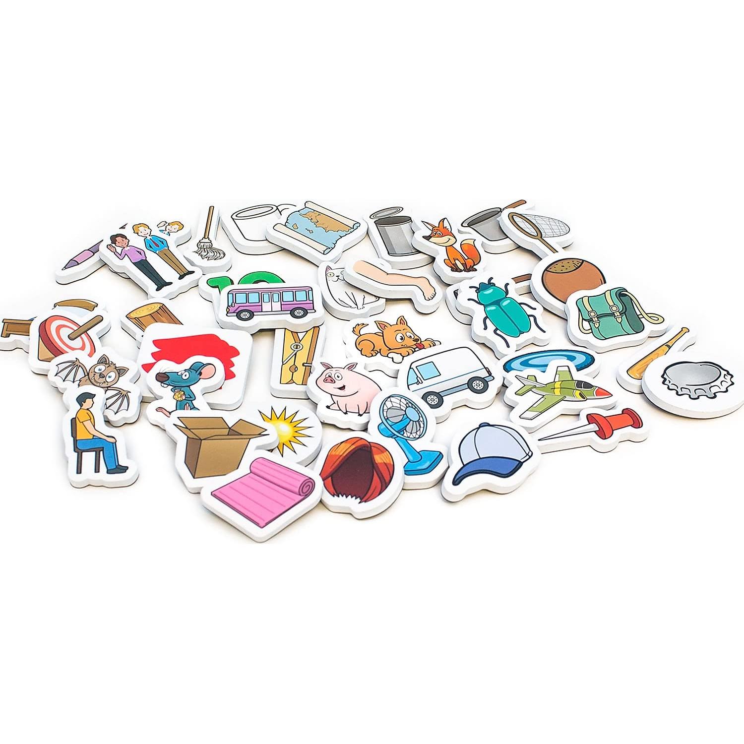 Conjunto CVC Magnético de Espuma Junior Learning - 40 Piezas