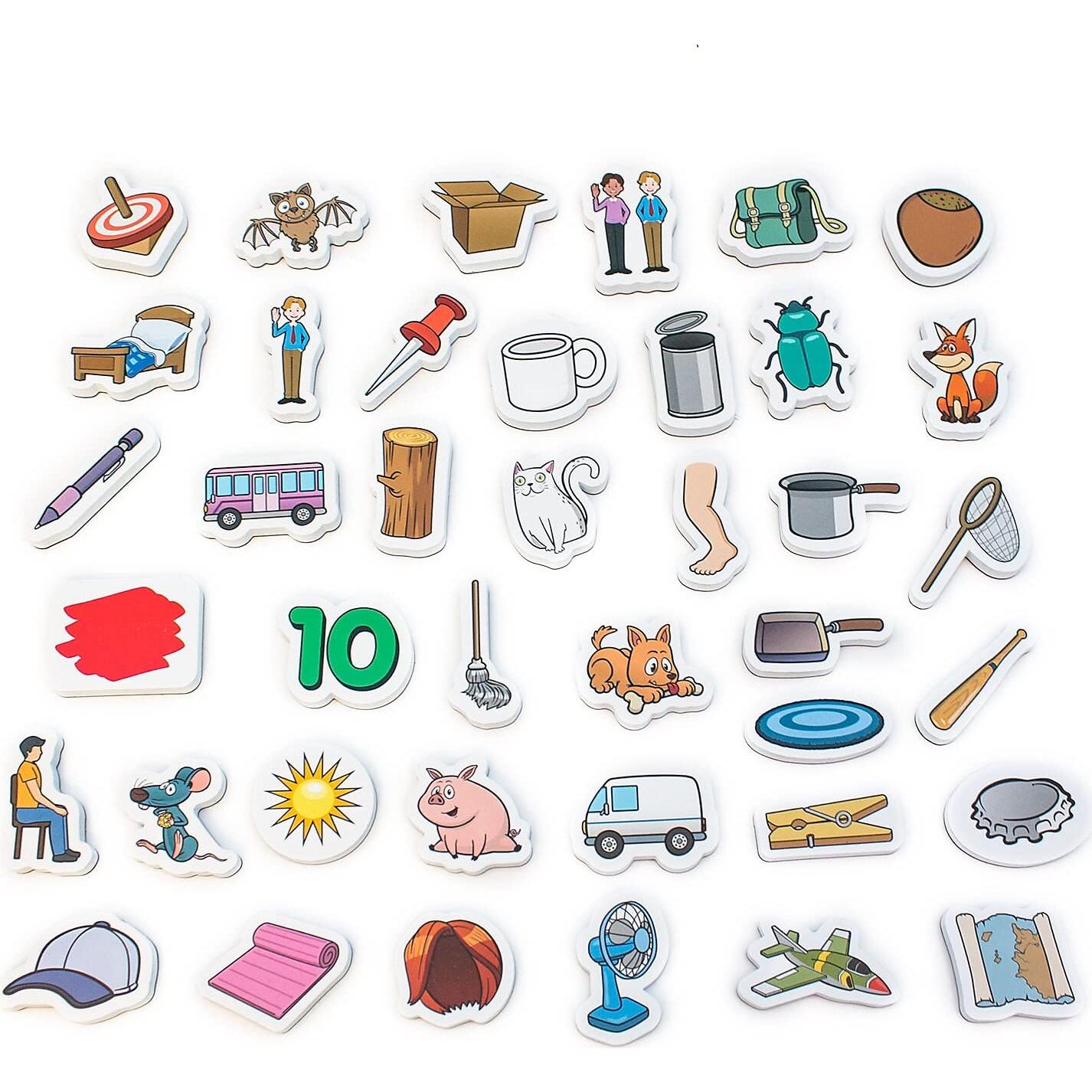 Conjunto CVC Magnético de Espuma Junior Learning - 40 Piezas