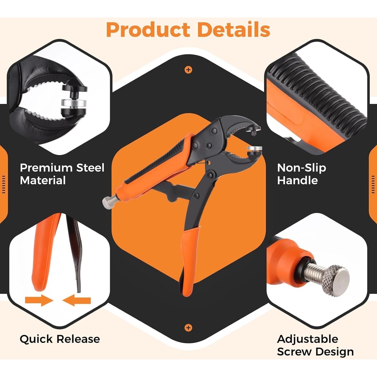 Kit de Herramientas para Botones de Presión Lnrueg - 0.89 kg