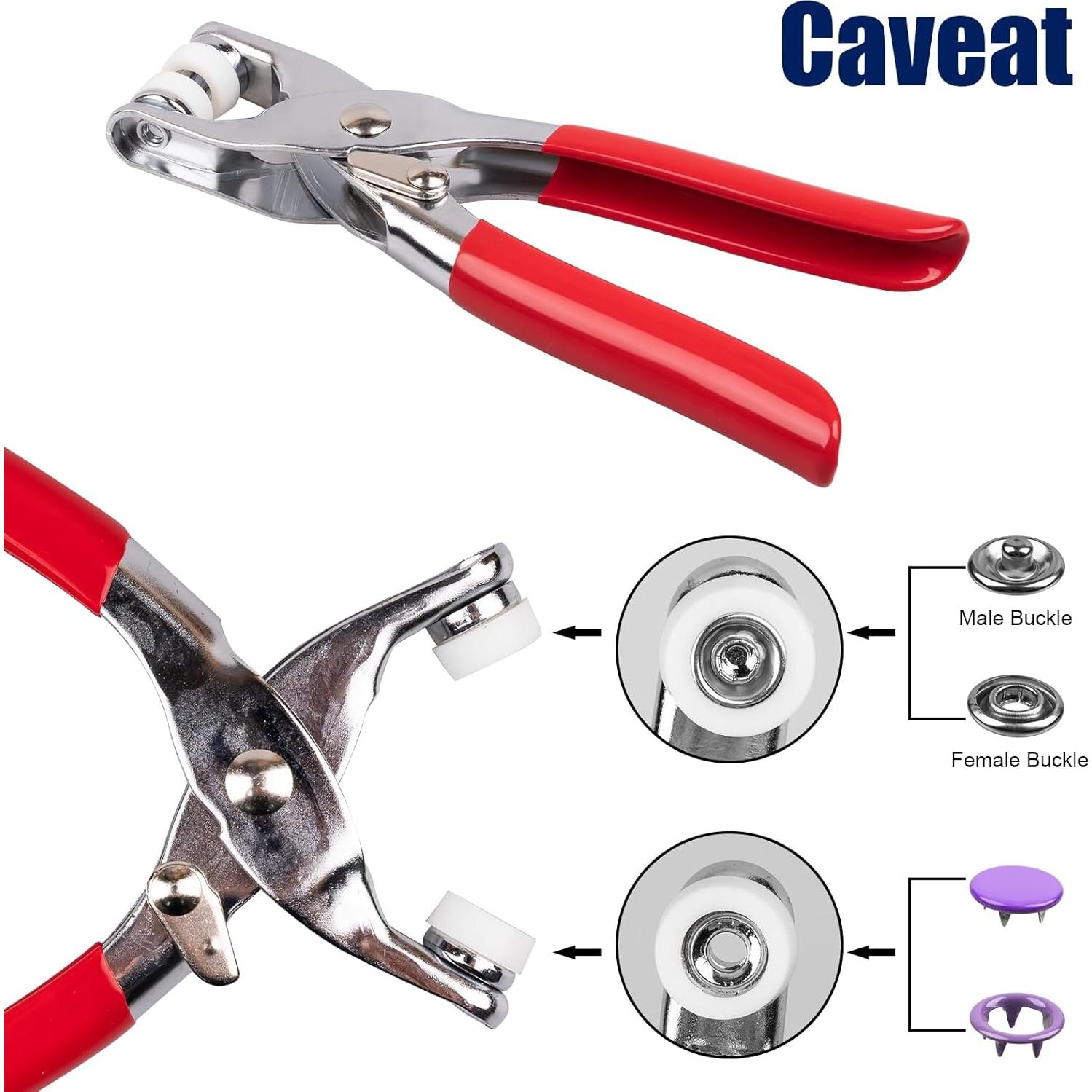 Kit de Botones a Presión Siziviki 200 - 9.5mm - 10 Colores