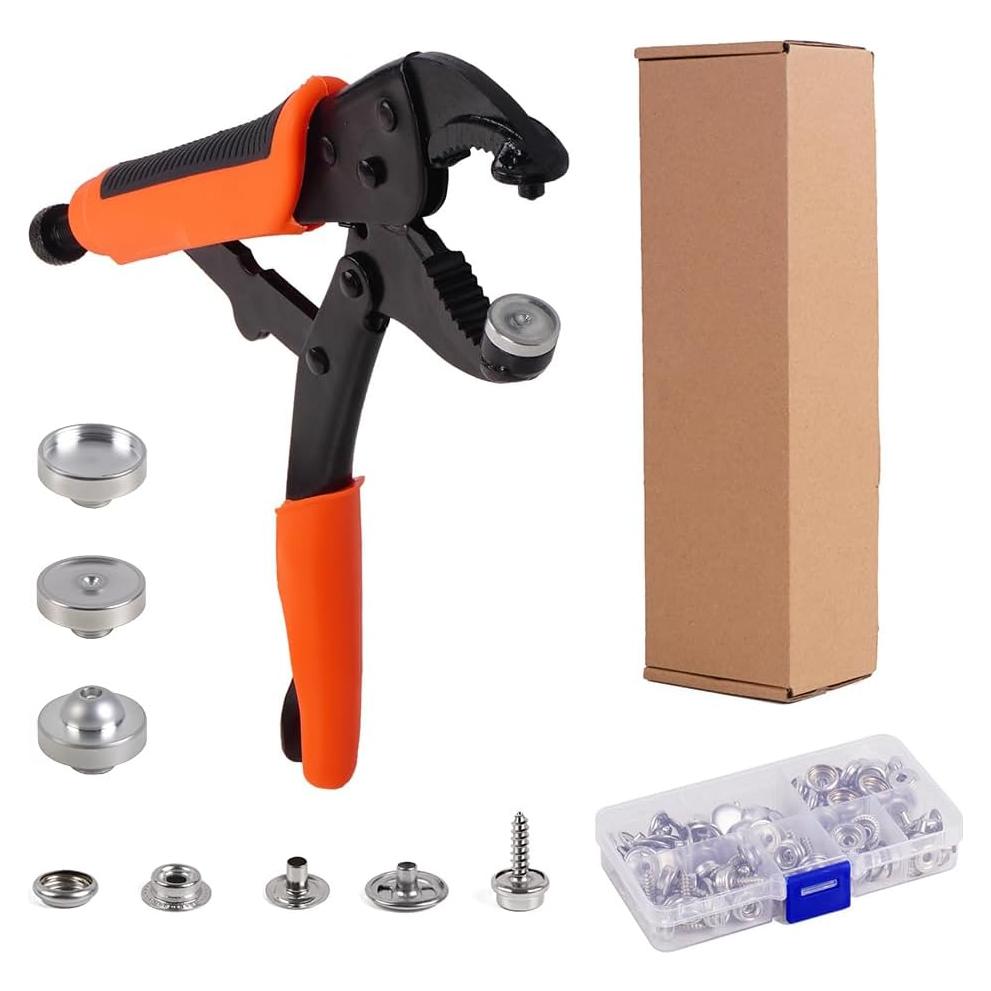 Kit de Herramientas de Botones a Presión HEY FOLY 80 Piezas