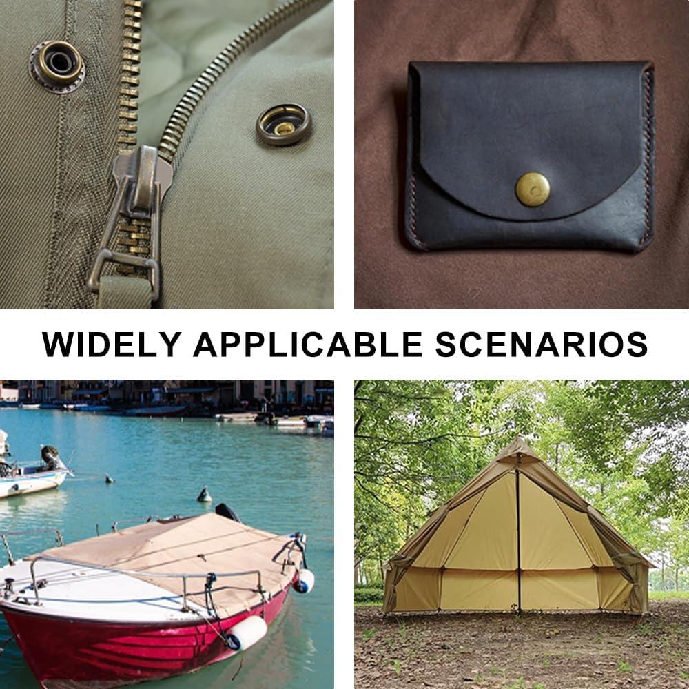 Kit de Herramientas de Botones a Presión HEY FOLY 80 Piezas