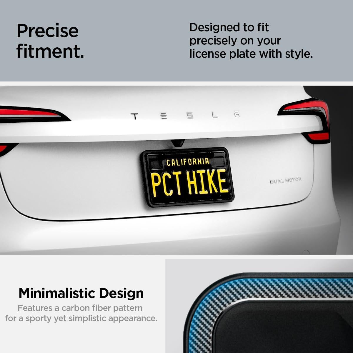 Soporte para Placa de Licencia Spigen para Tesla Model Y y 3