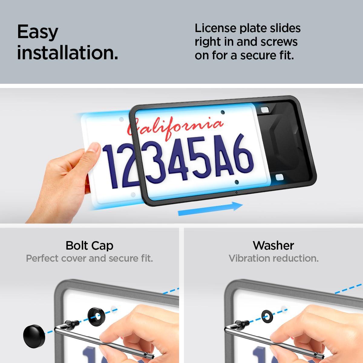 Soporte para Placa de Licencia Spigen para Tesla Model Y y 3