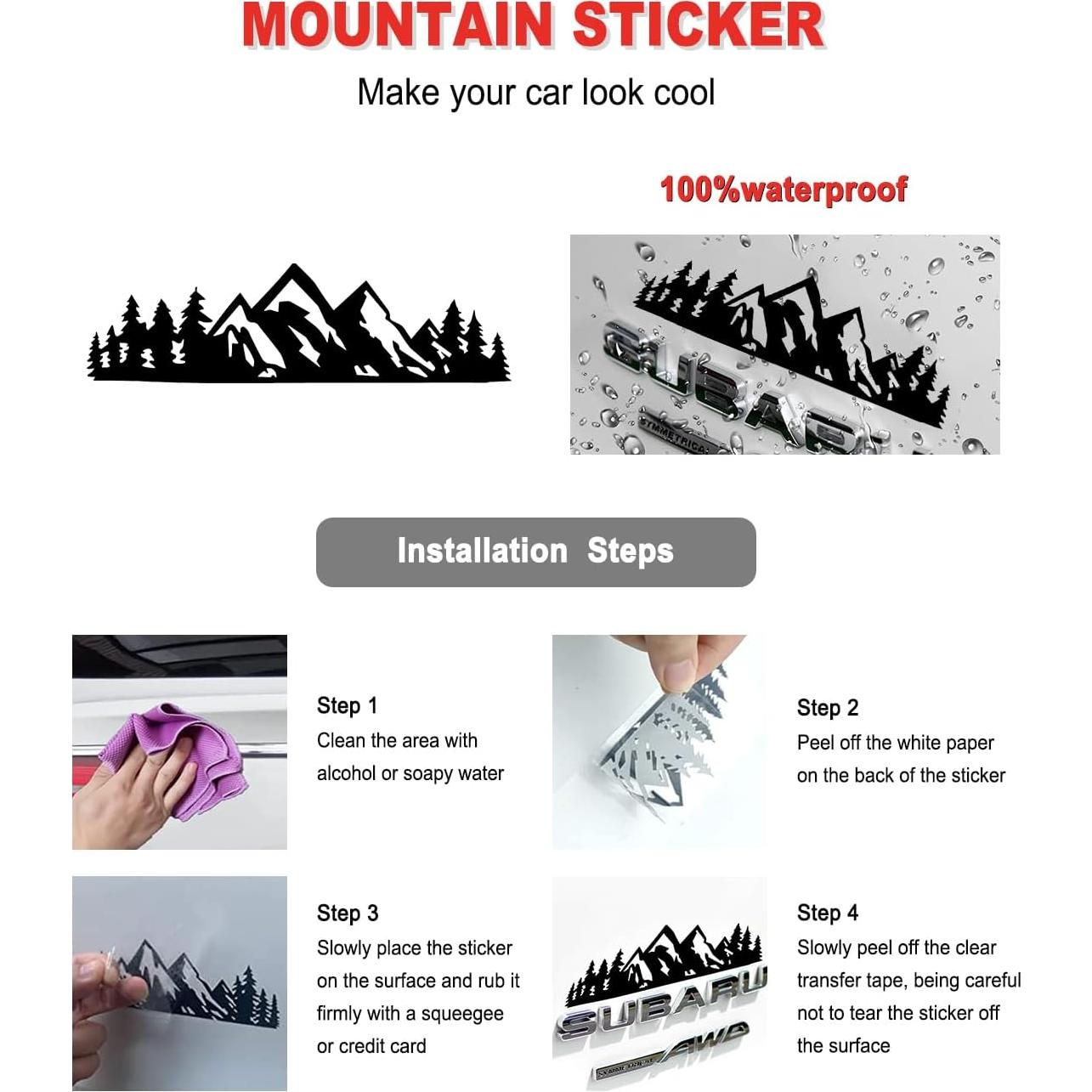 Marco de Placa de Licencia de Montaña ZXFOOG Blanco 2 Piezas