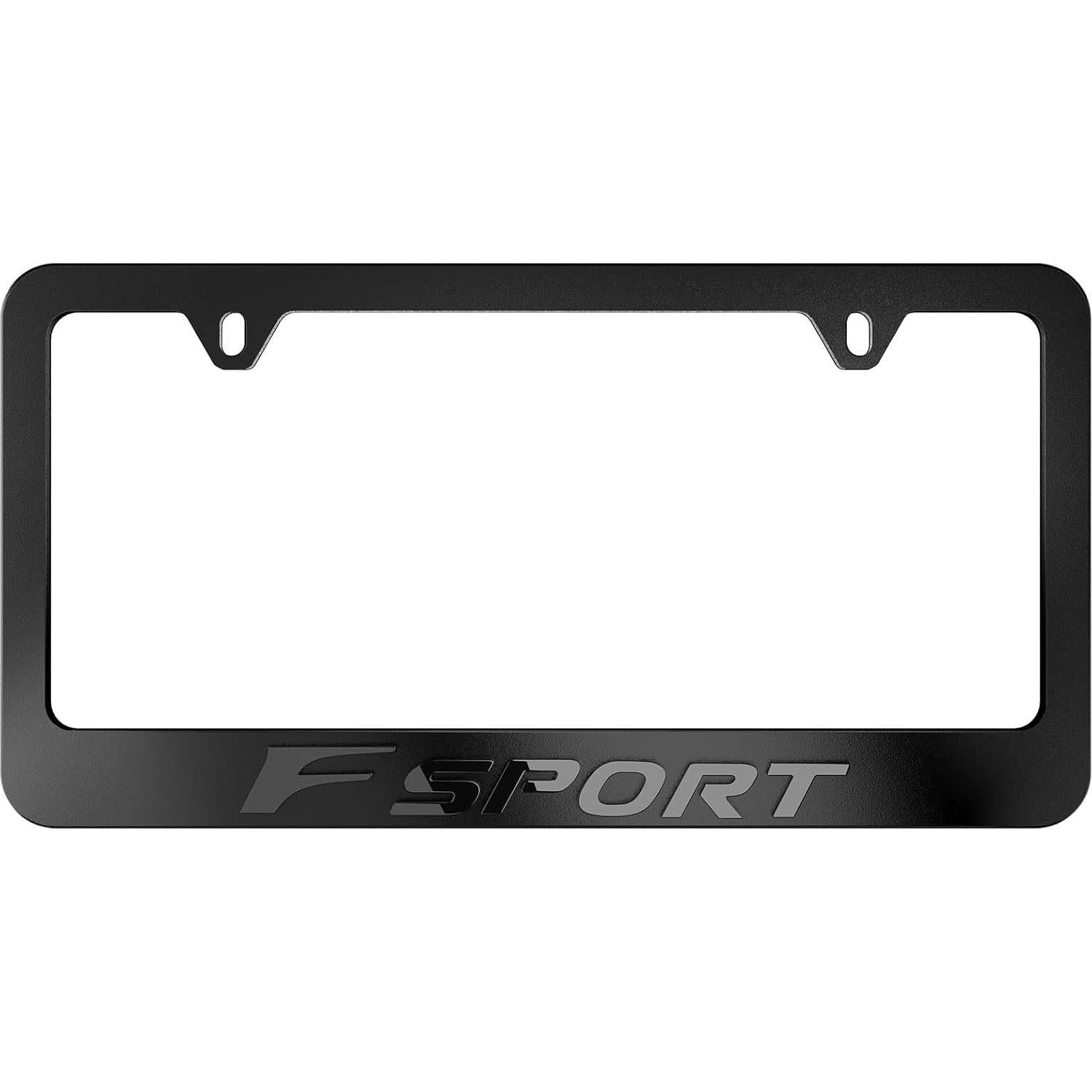 Marco de Placa de Licencia Foranlig A000055.6 Negro