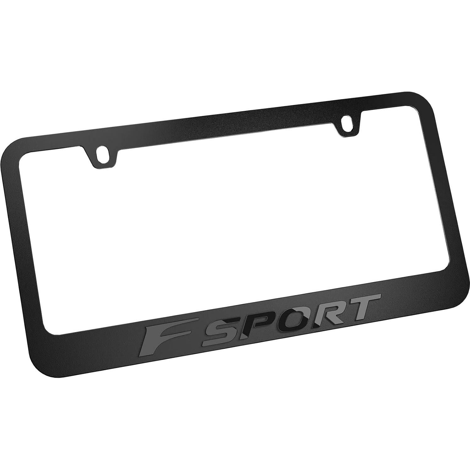 Marco de Placa de Licencia Foranlig A000055.6 Negro