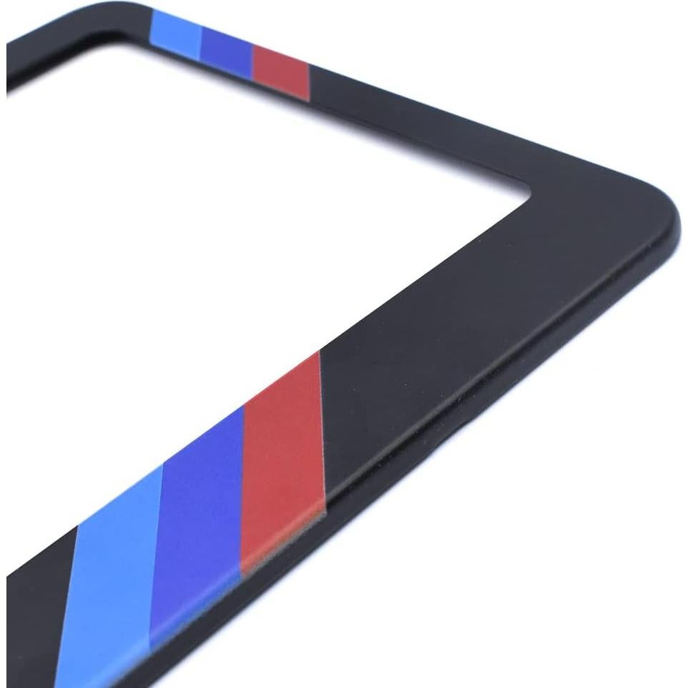 Marco de Placa de Licencia BMW GZSH Mate Azul 31.1x15.9 cm